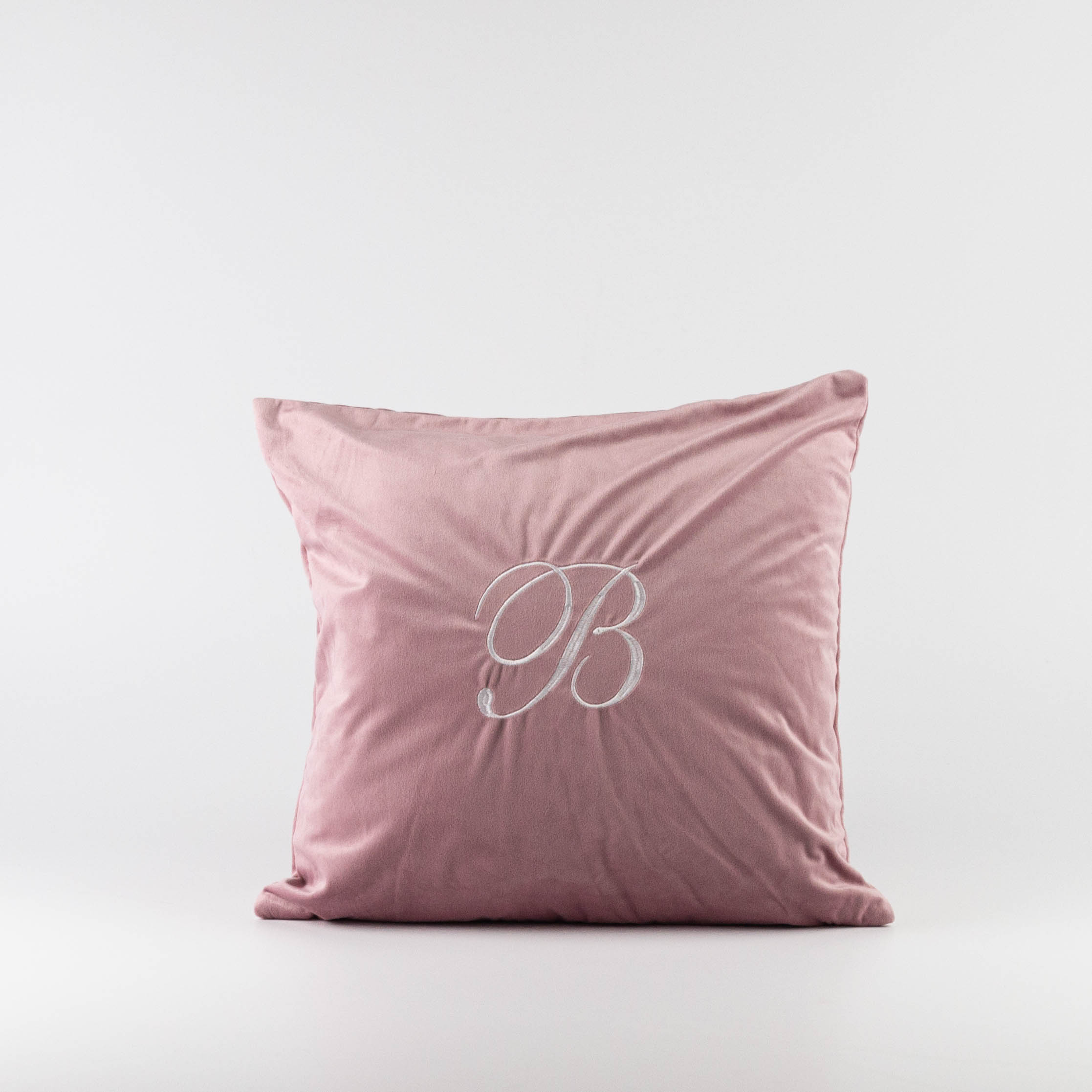 Federa cuscino velvet rosa 