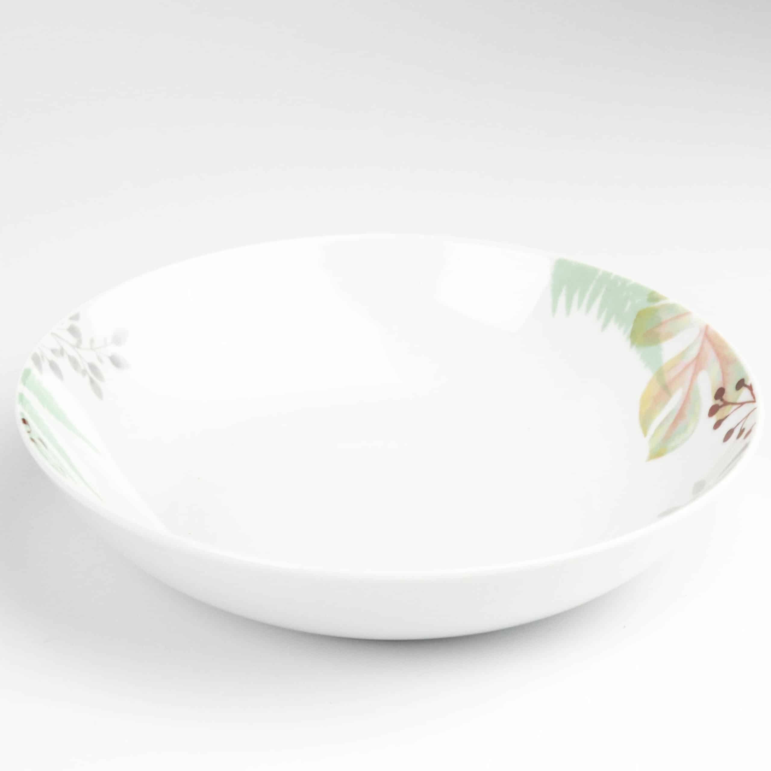 Servizio piatti 18 pezzi costa rica in porcellana bianca linea madison