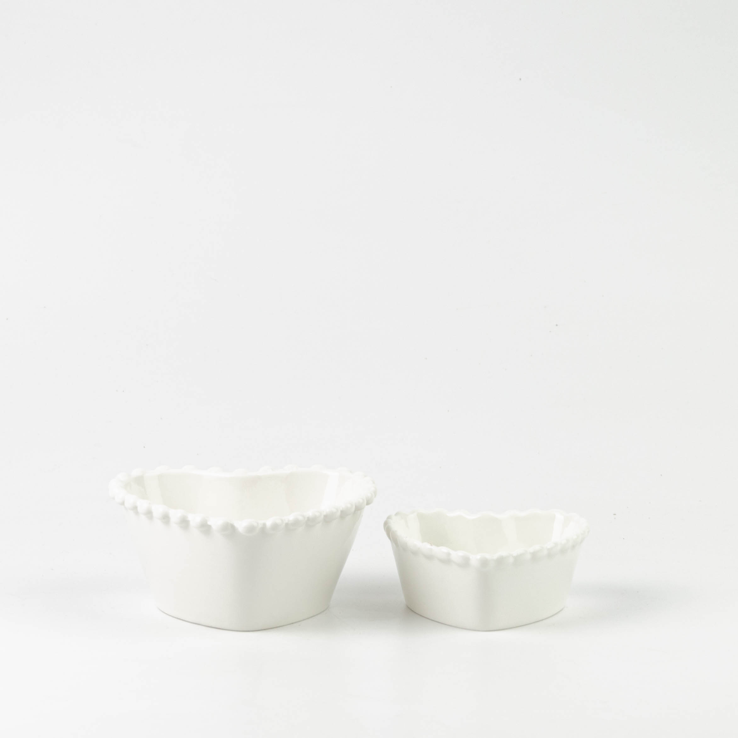 Cuore Piatto Bianco Complicità in Ceramica