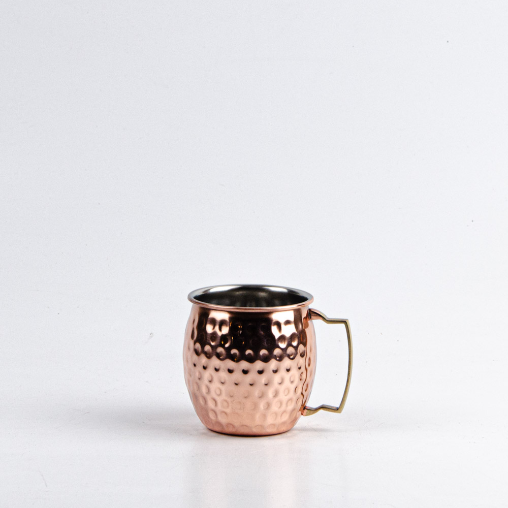 Bicchiere moscow mule bronzo in acciaio stile