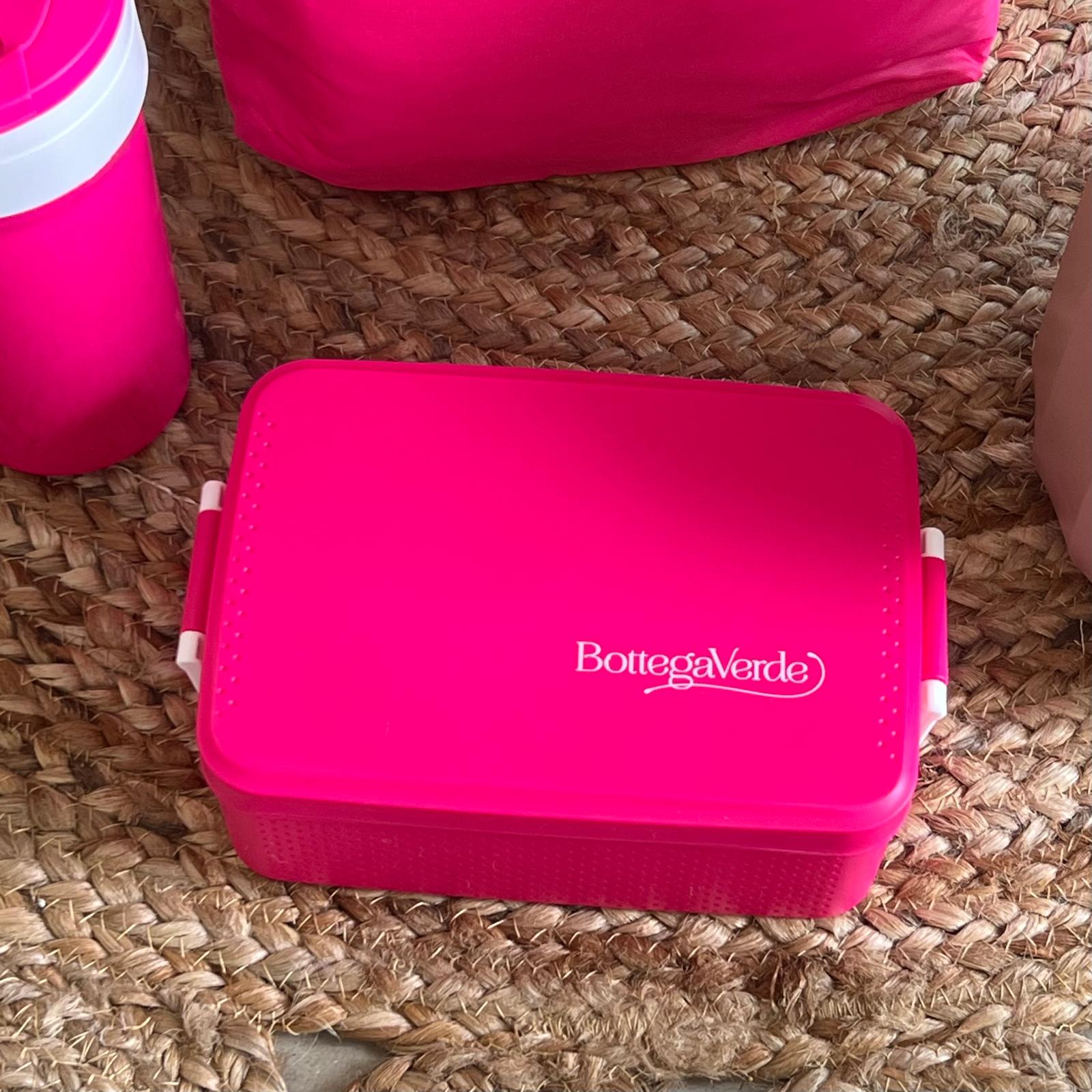 Set pranzo + borsa termica fuxia