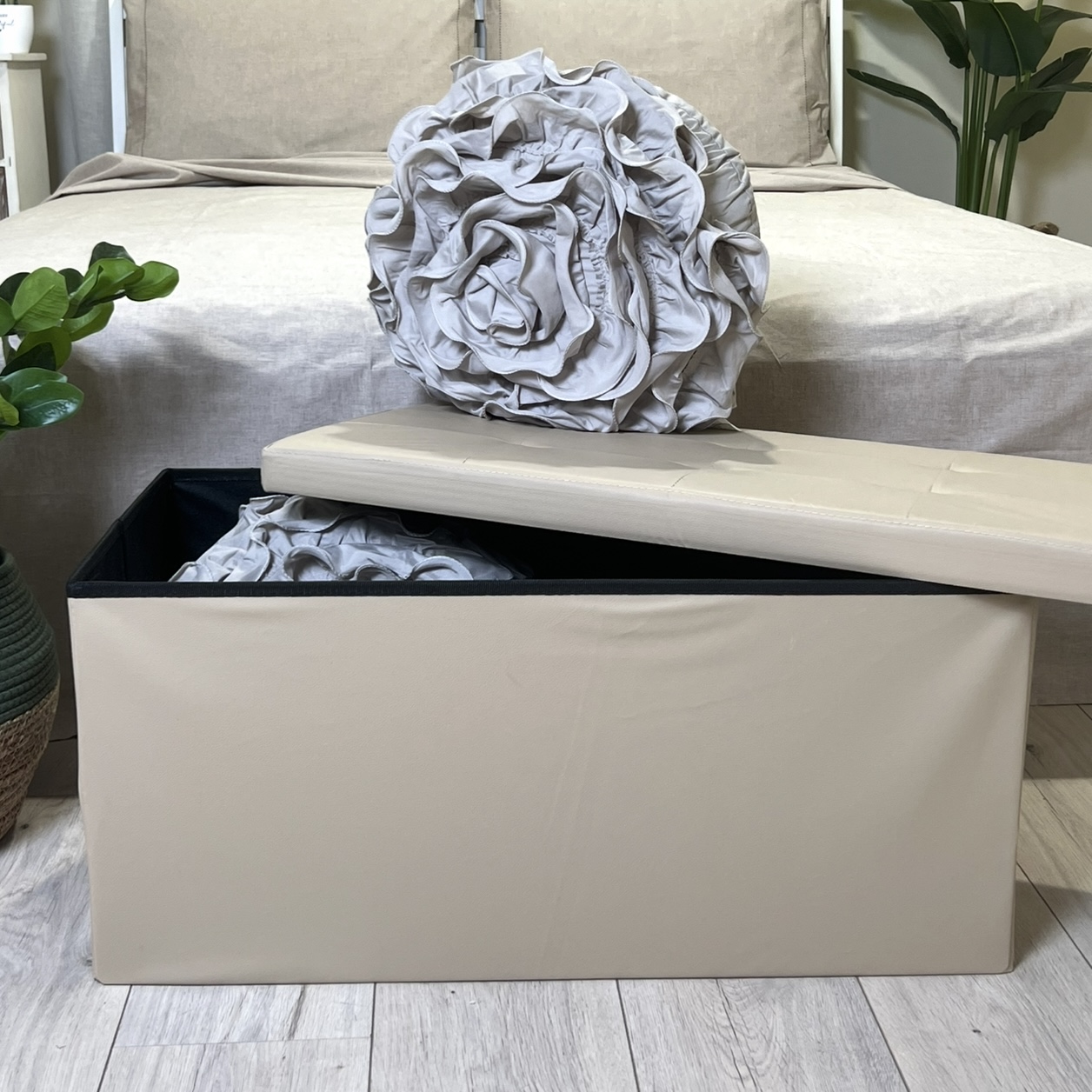 Pouf panca contenitore 