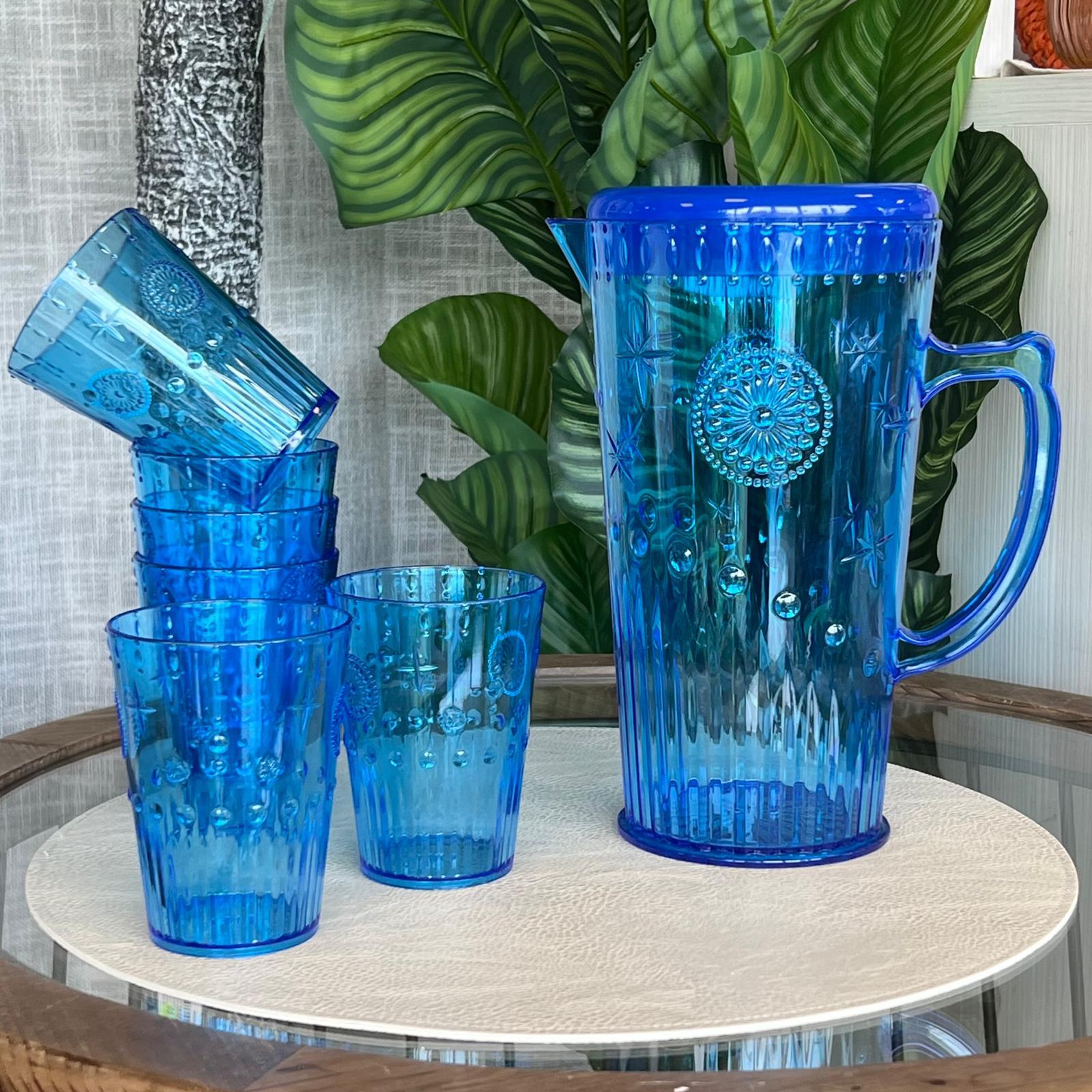 Set 6 bicchieri + caraffa 