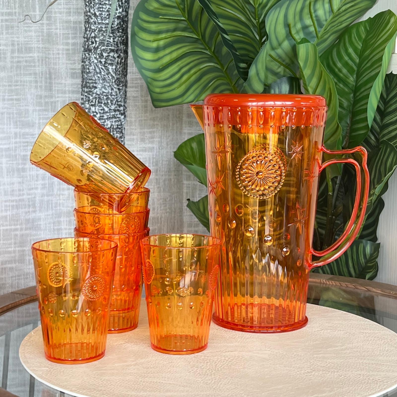 Set 6 bicchieri + caraffa 