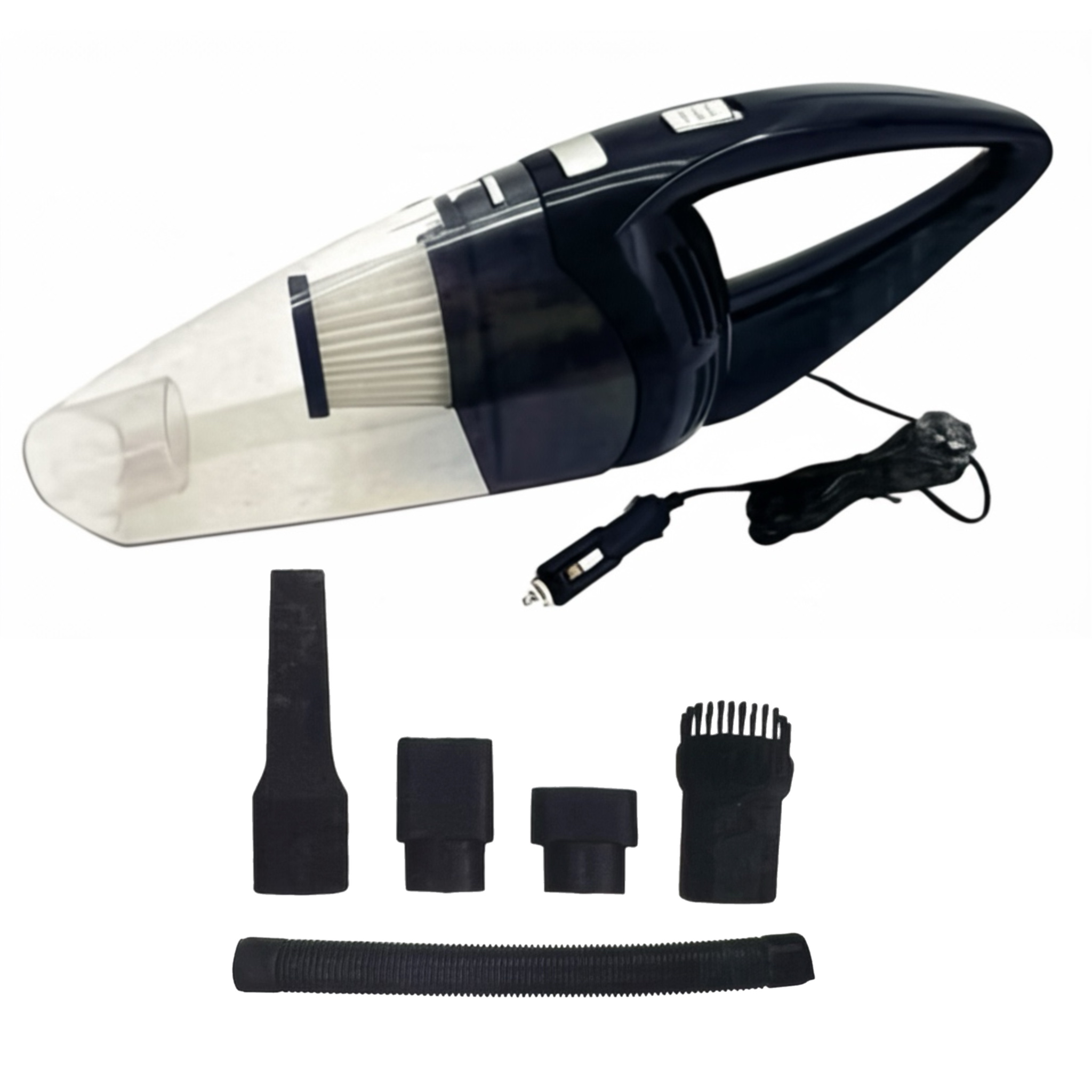 Aspirapolvere per auto con 5 accessori