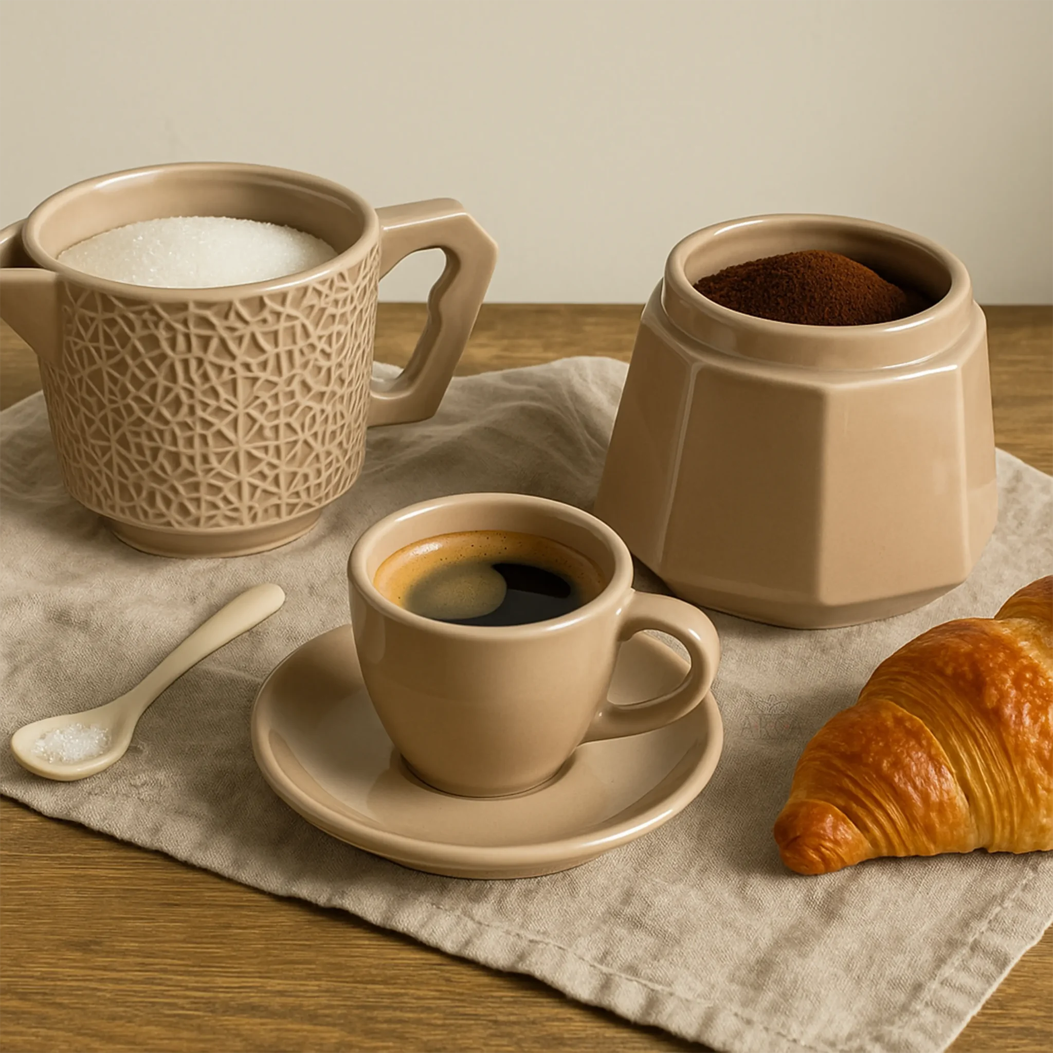 Caffettiera caffè/zucchero 
