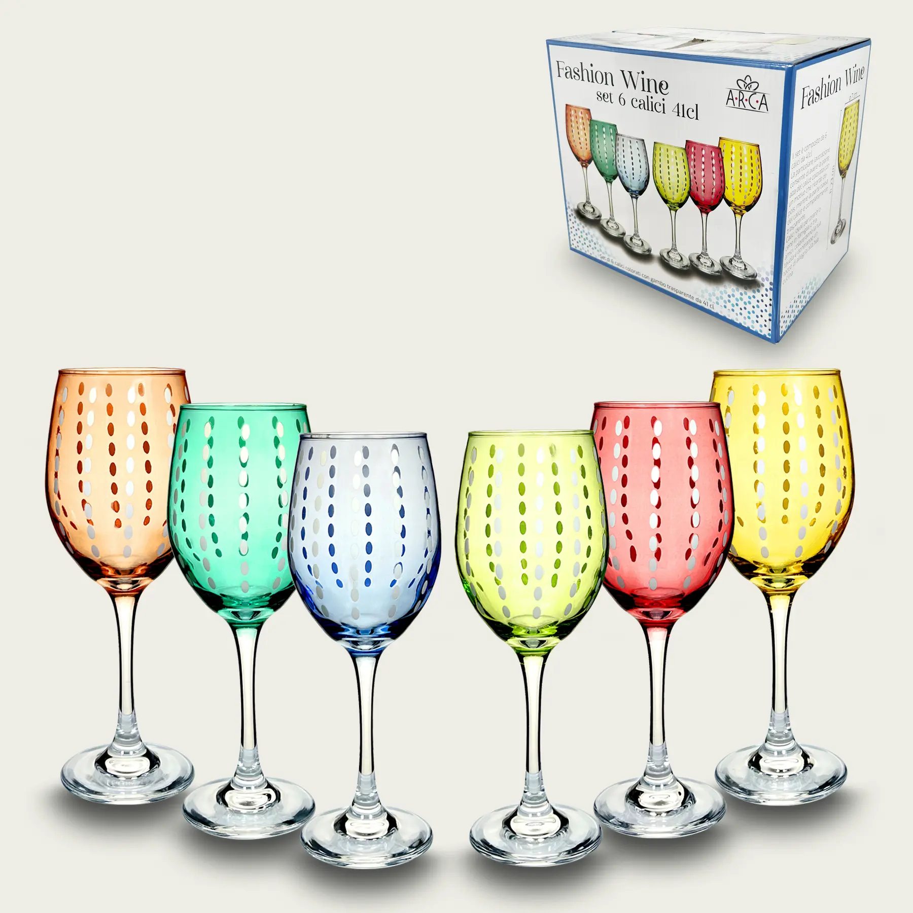 Set 6 calici 