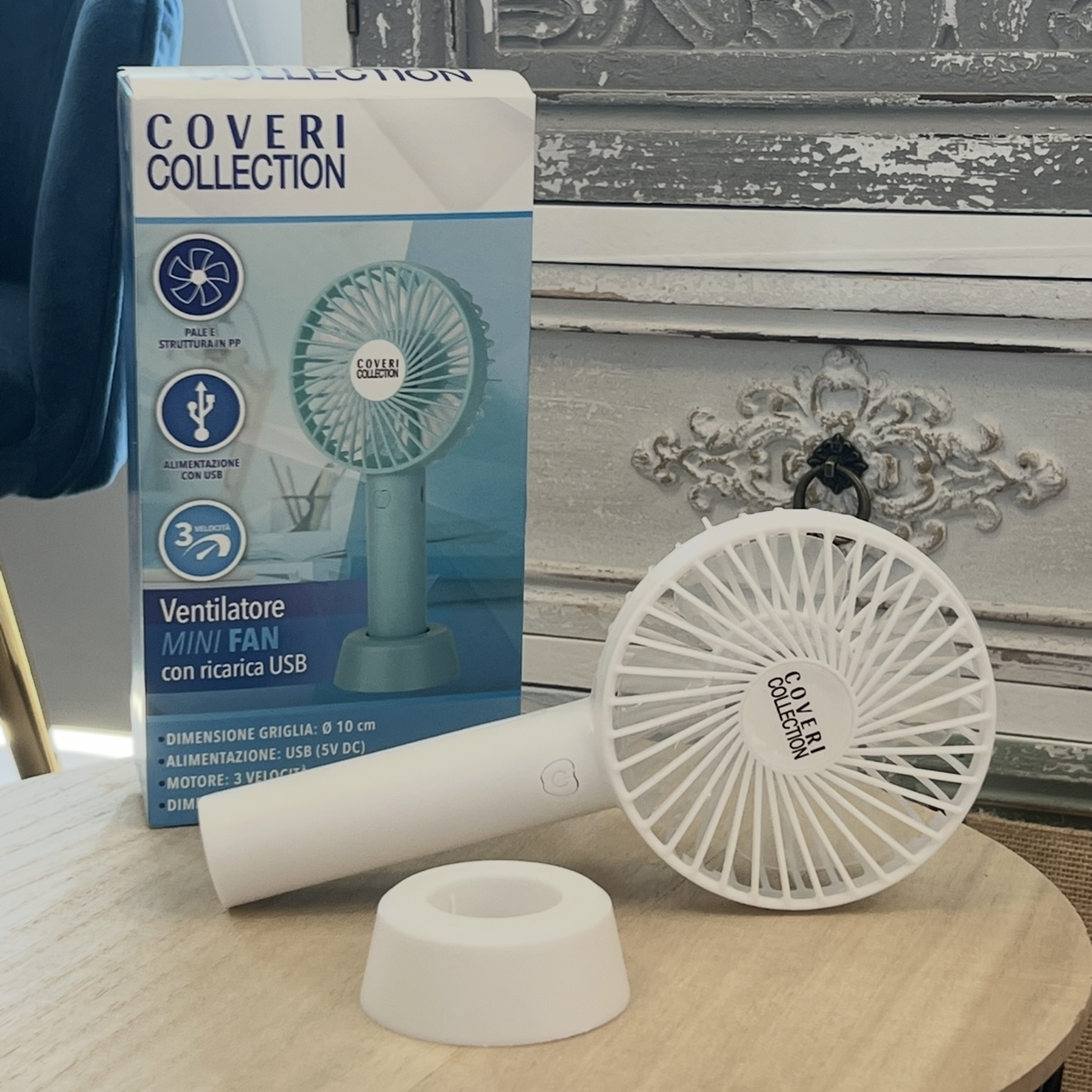 Ventilatore portatile ricaricabile 