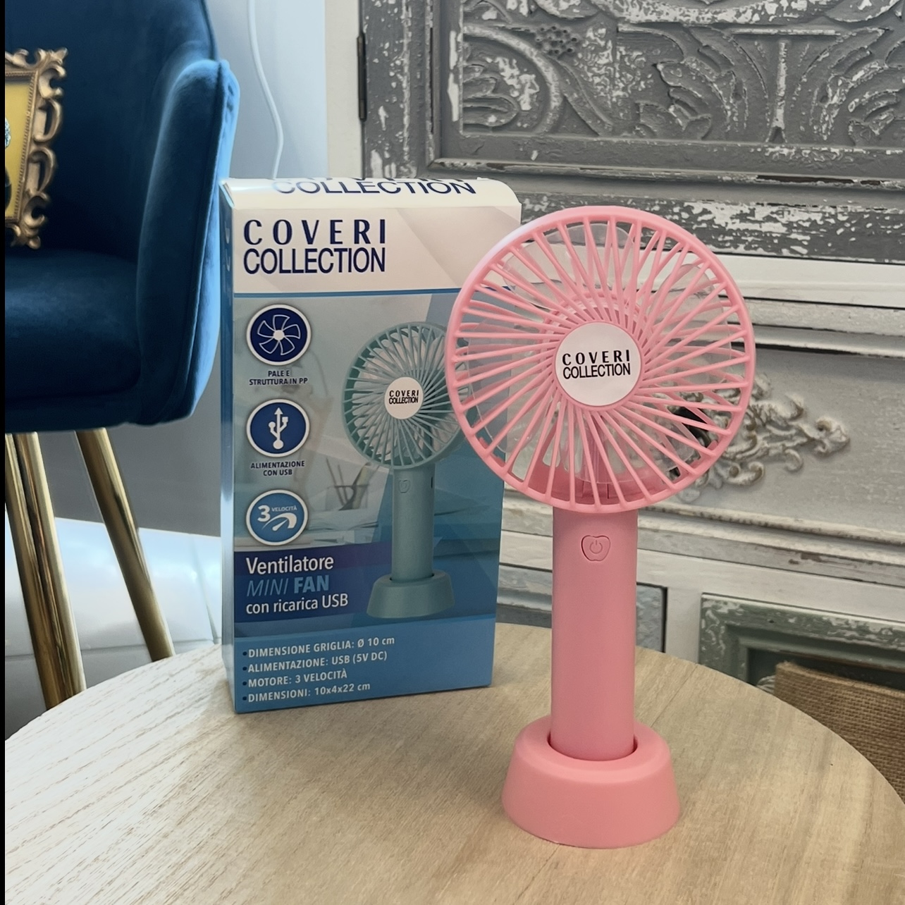 Ventilatore portatile ricaricabile 