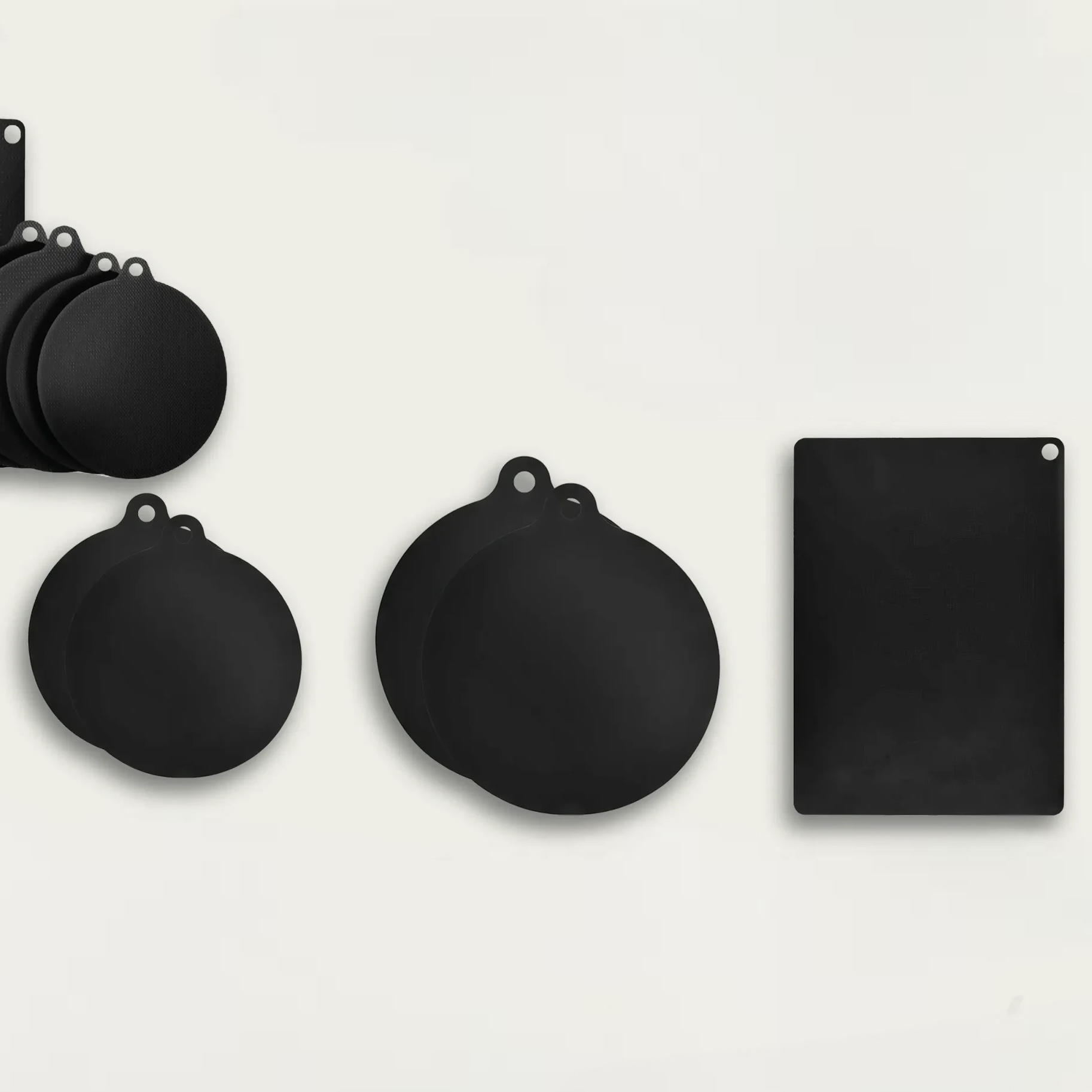 Set 5 tappetini proteggi piano induzione