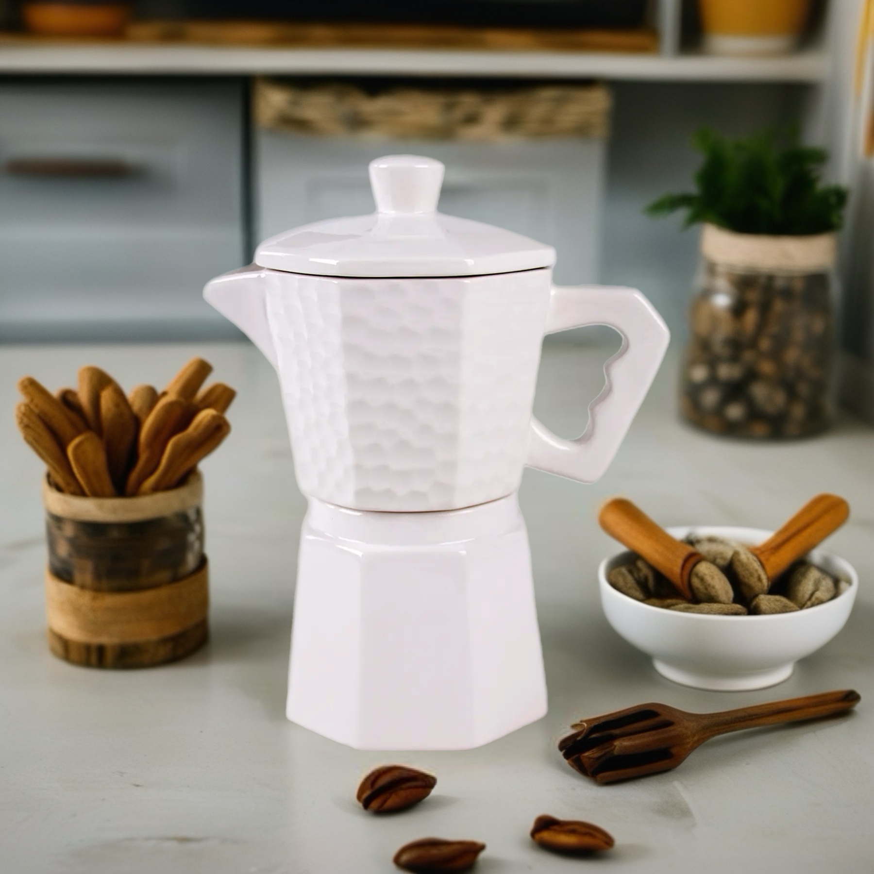 Caffettiera caffè/zucchero 