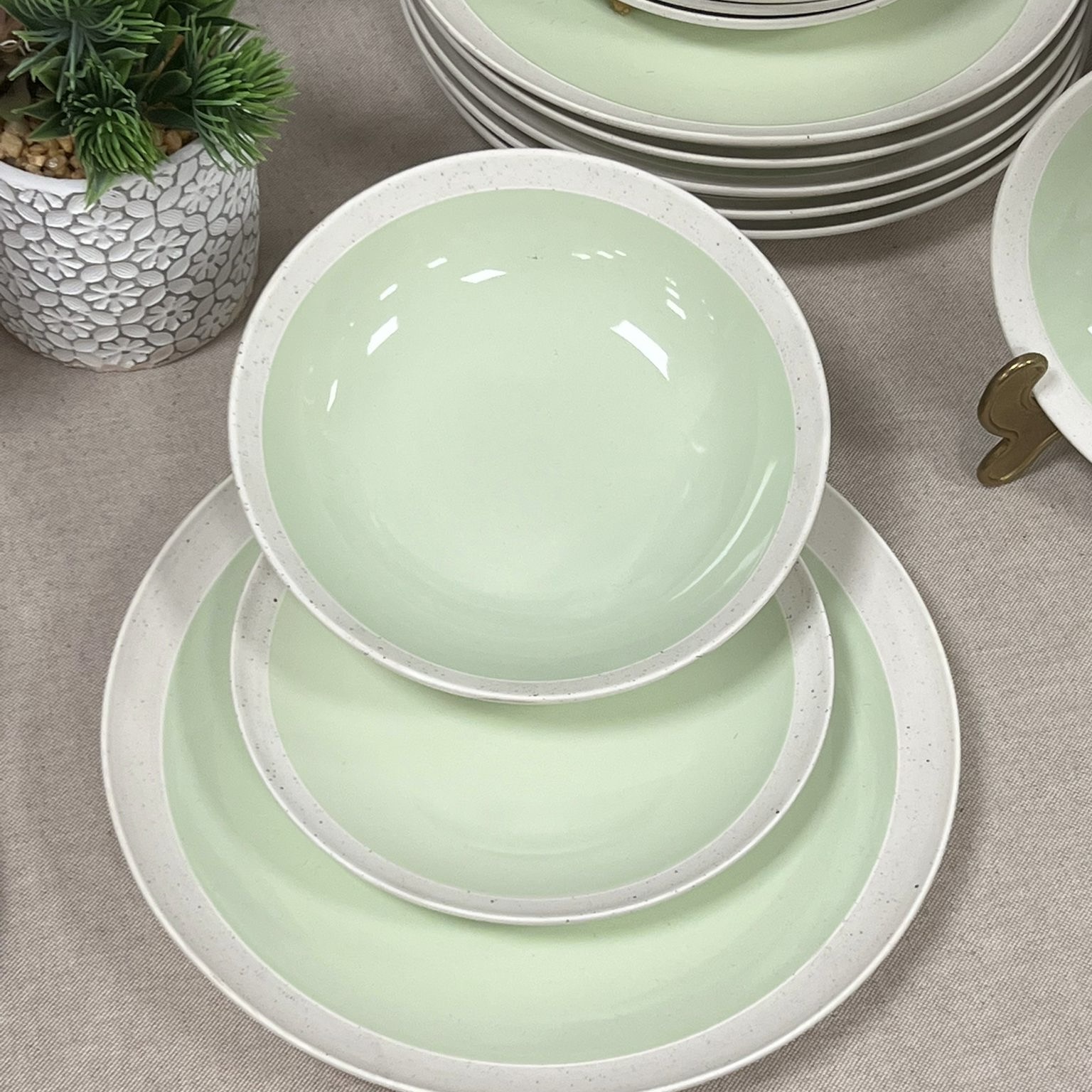 Posto tavola “pastel” green