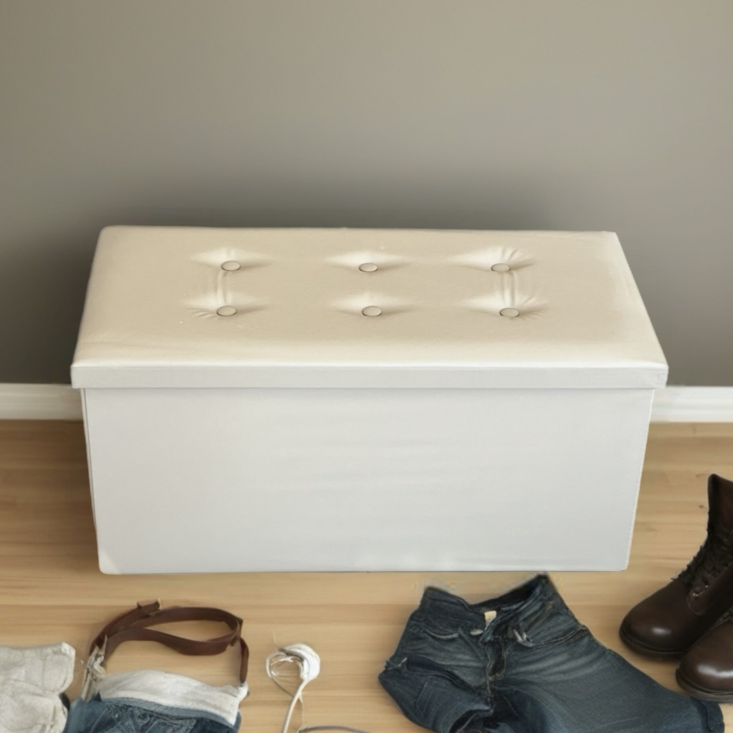 Pouf panca contenitore 