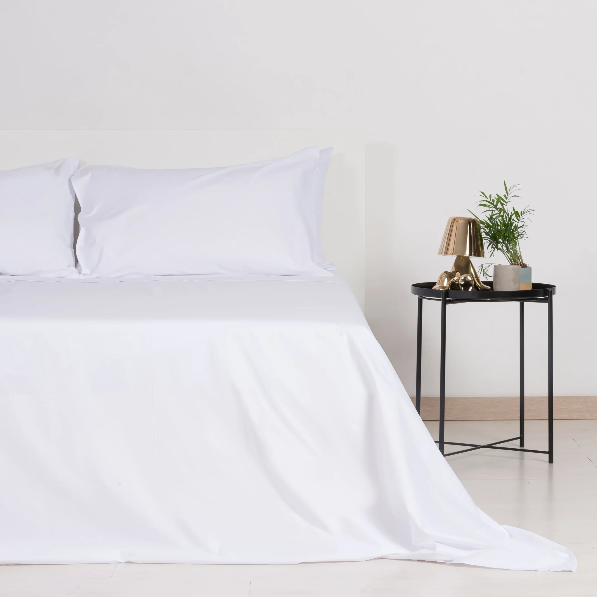 Completo letto matrimoniale percalle 