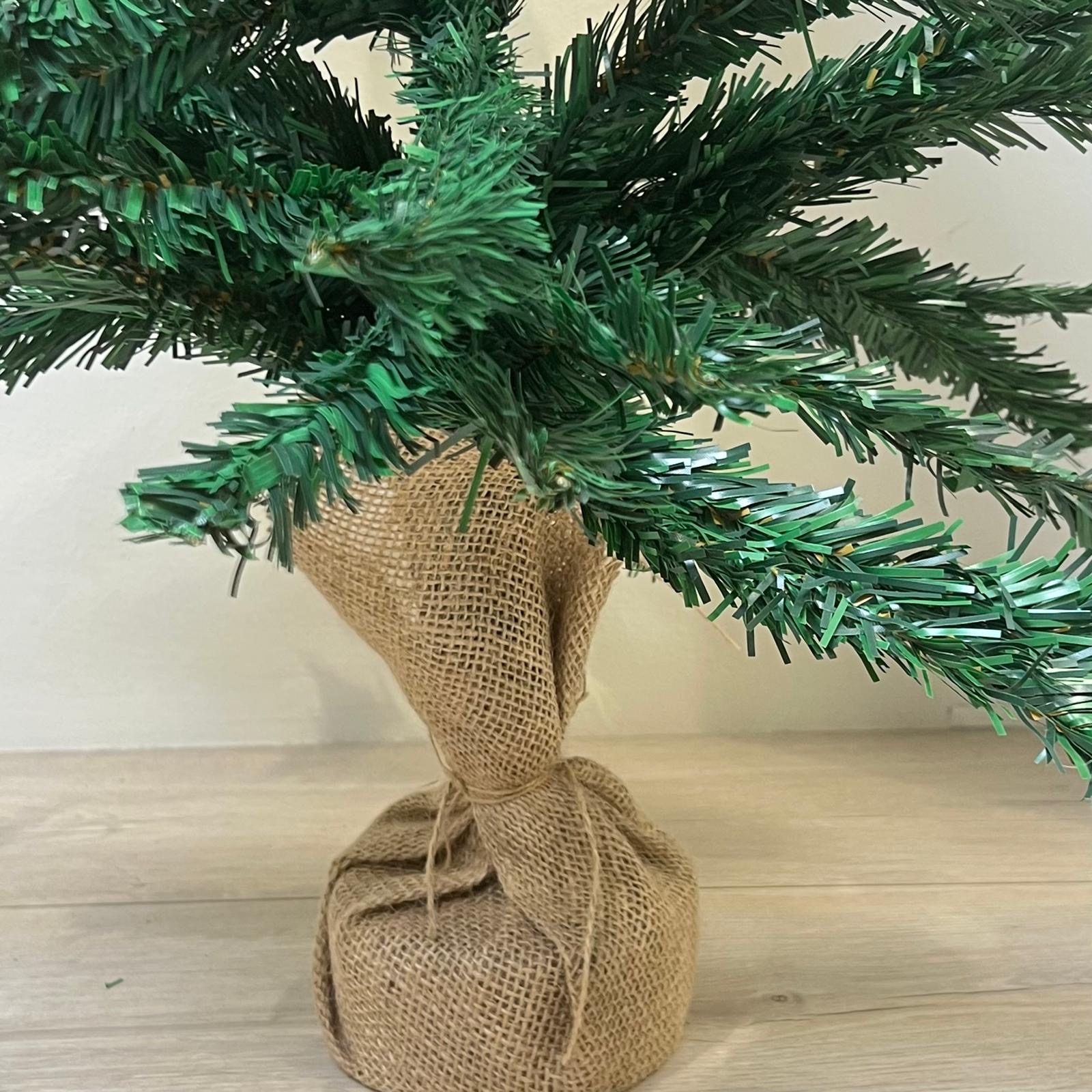 Albero con base in juta h120cm