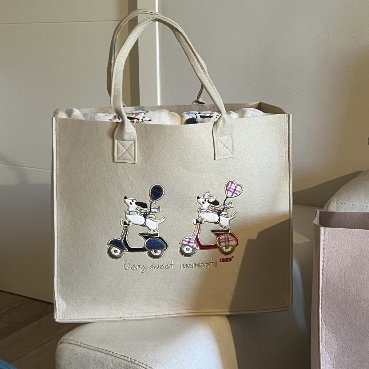 Coperta con borsa 
