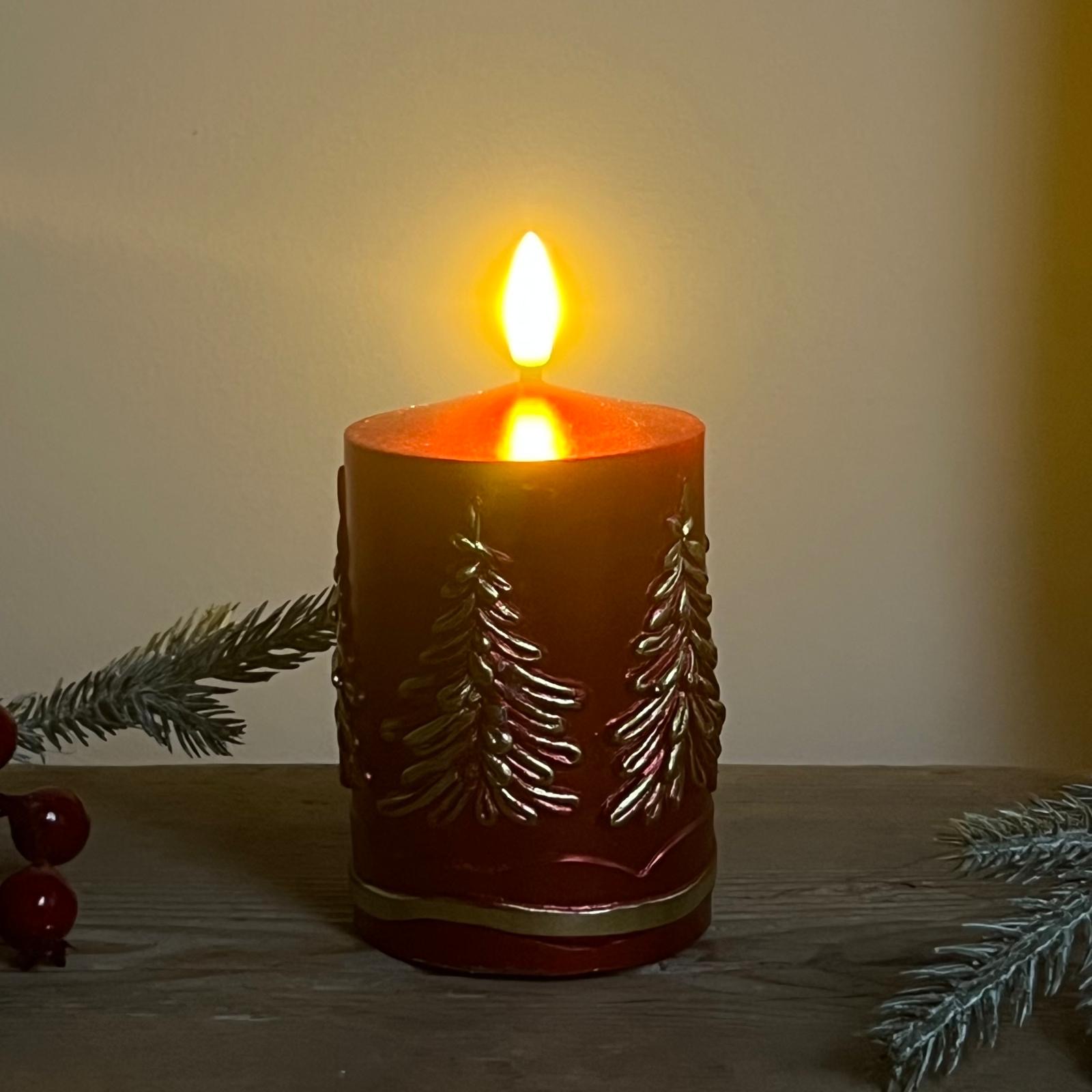 Candela decorativa a led 