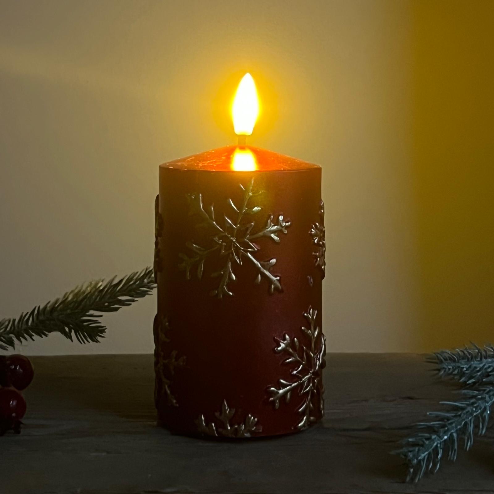 Candela decorativa a led 