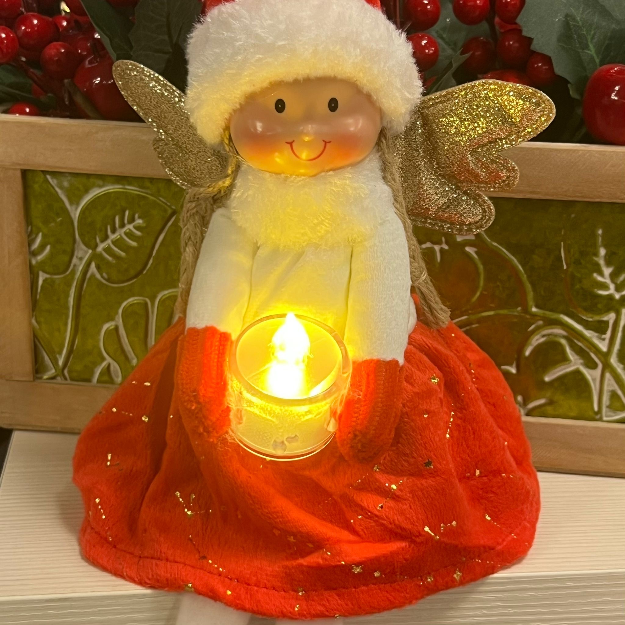 Bambolina con luce a led 