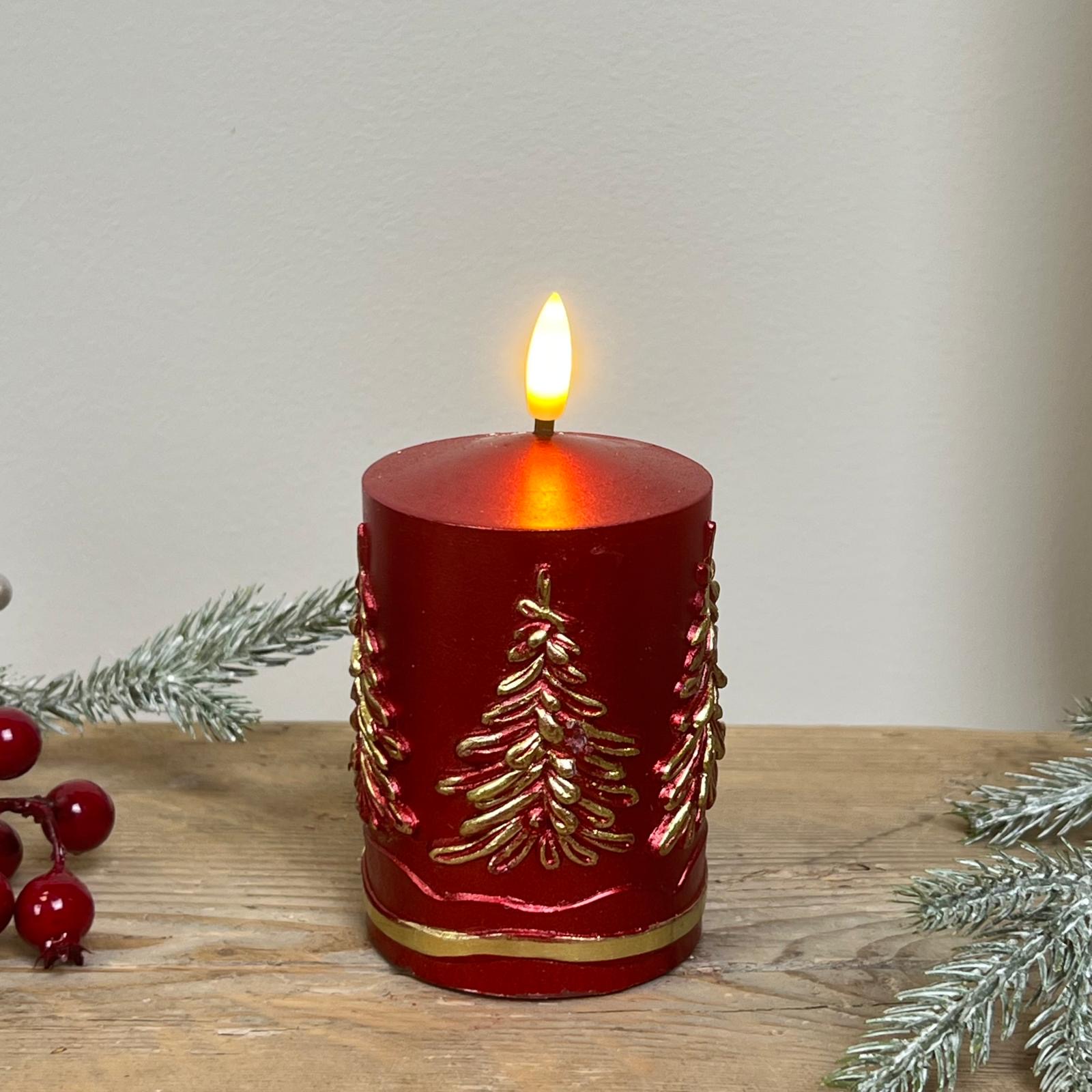 Candela decorativa a led 
