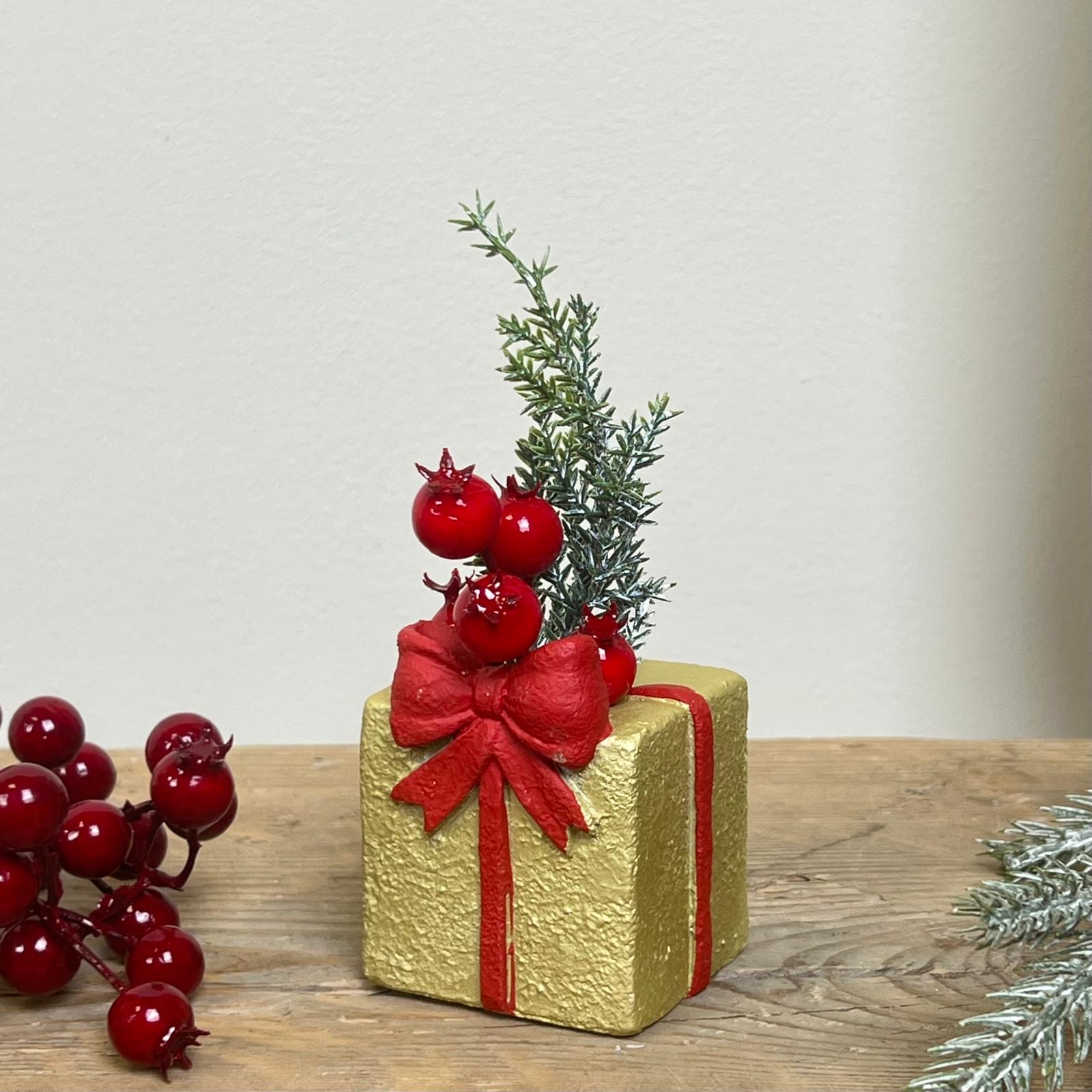 Decorazione con piantina 