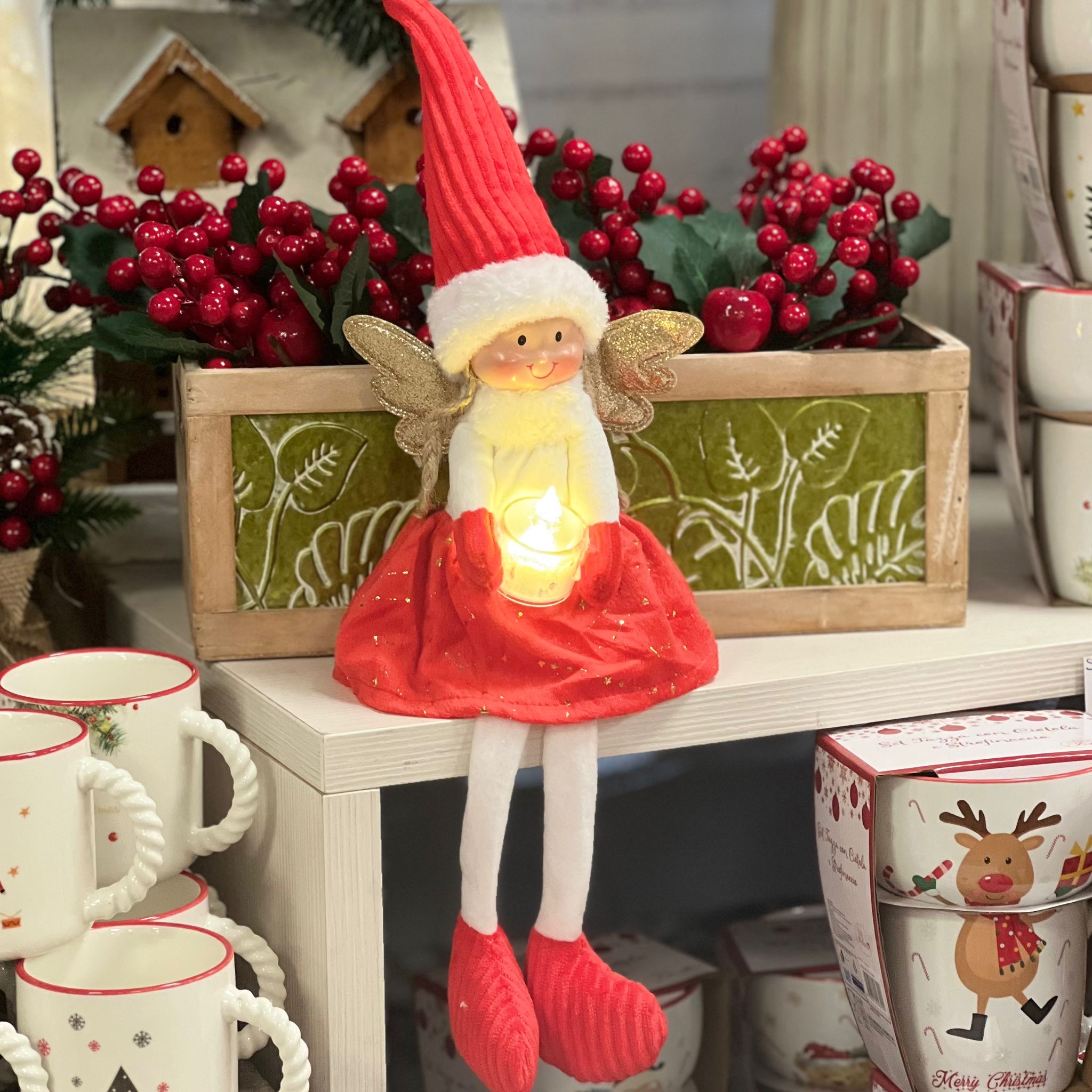 Bambolina con luce a led 