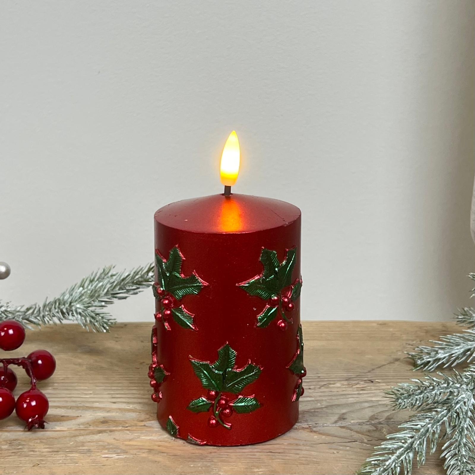 Candela decorativa a led 