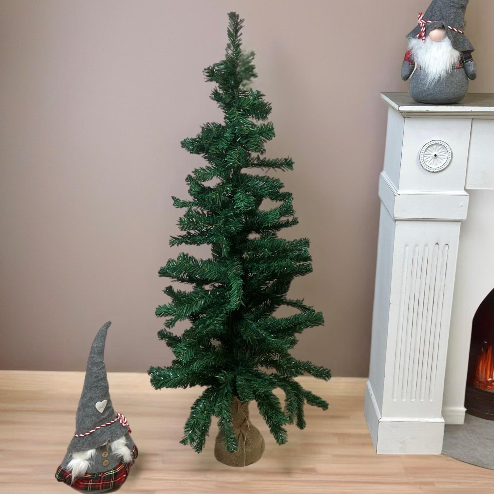 Albero con base in juta h120cm