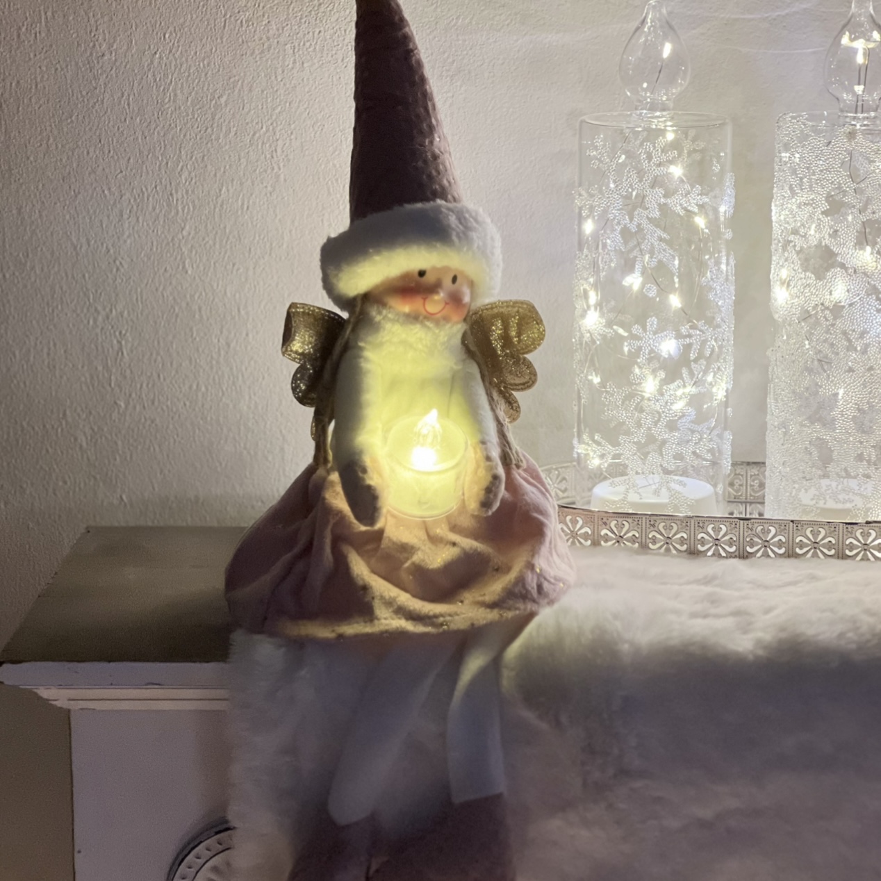 Bambolina con luce a led 