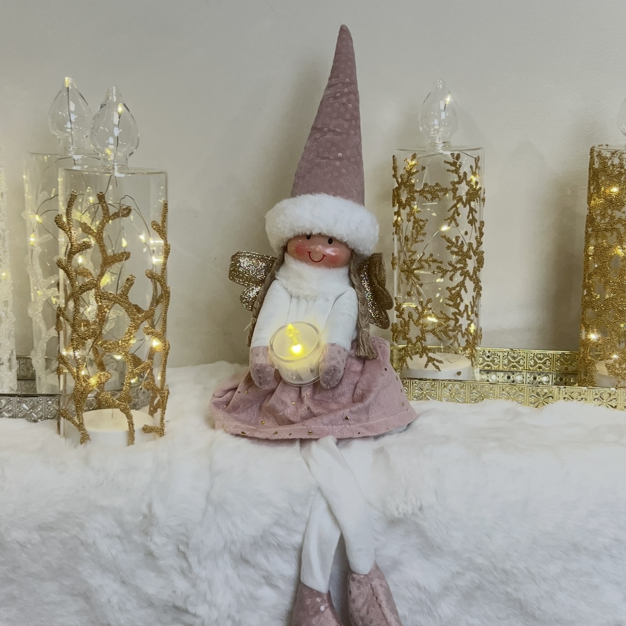 Bambolina con luce a led 