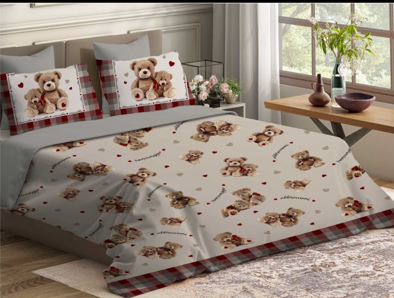 Completo letto matrimoniale 