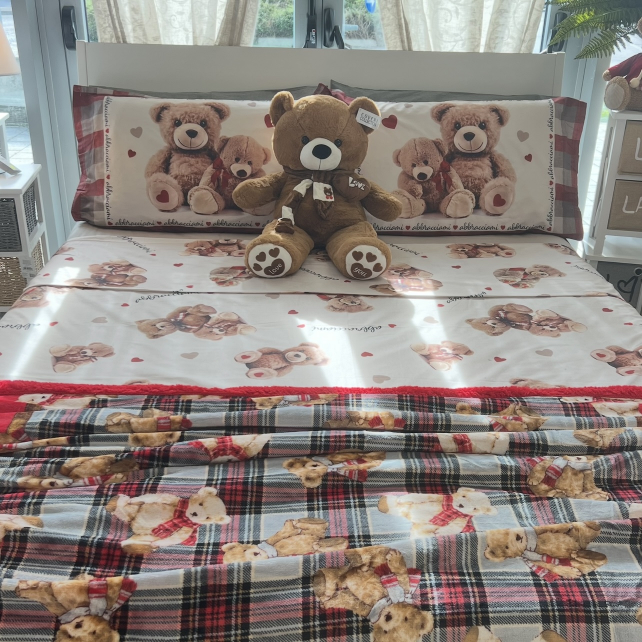 Completo letto matrimoniale 