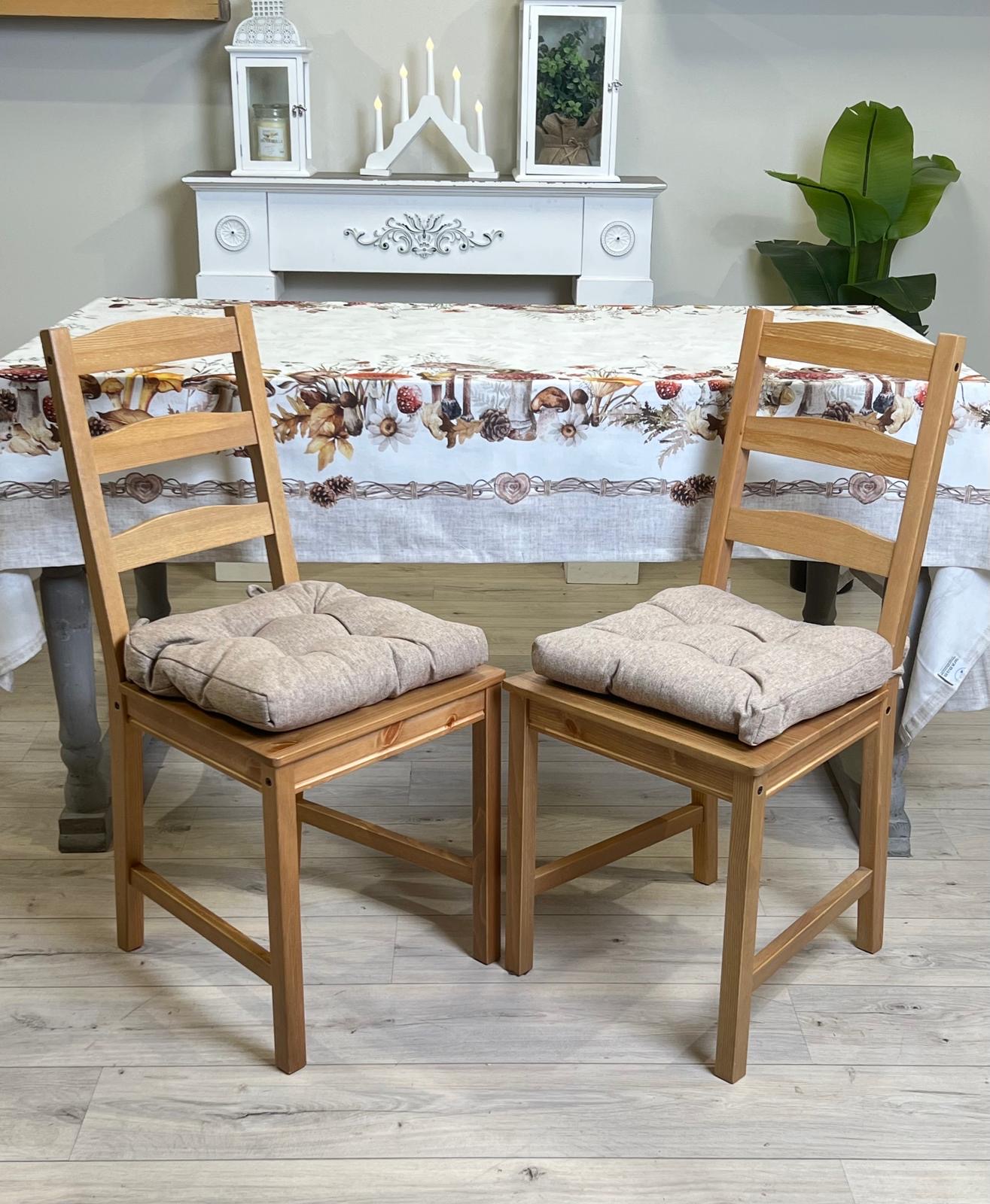 Set 2 cuscini sedia 
