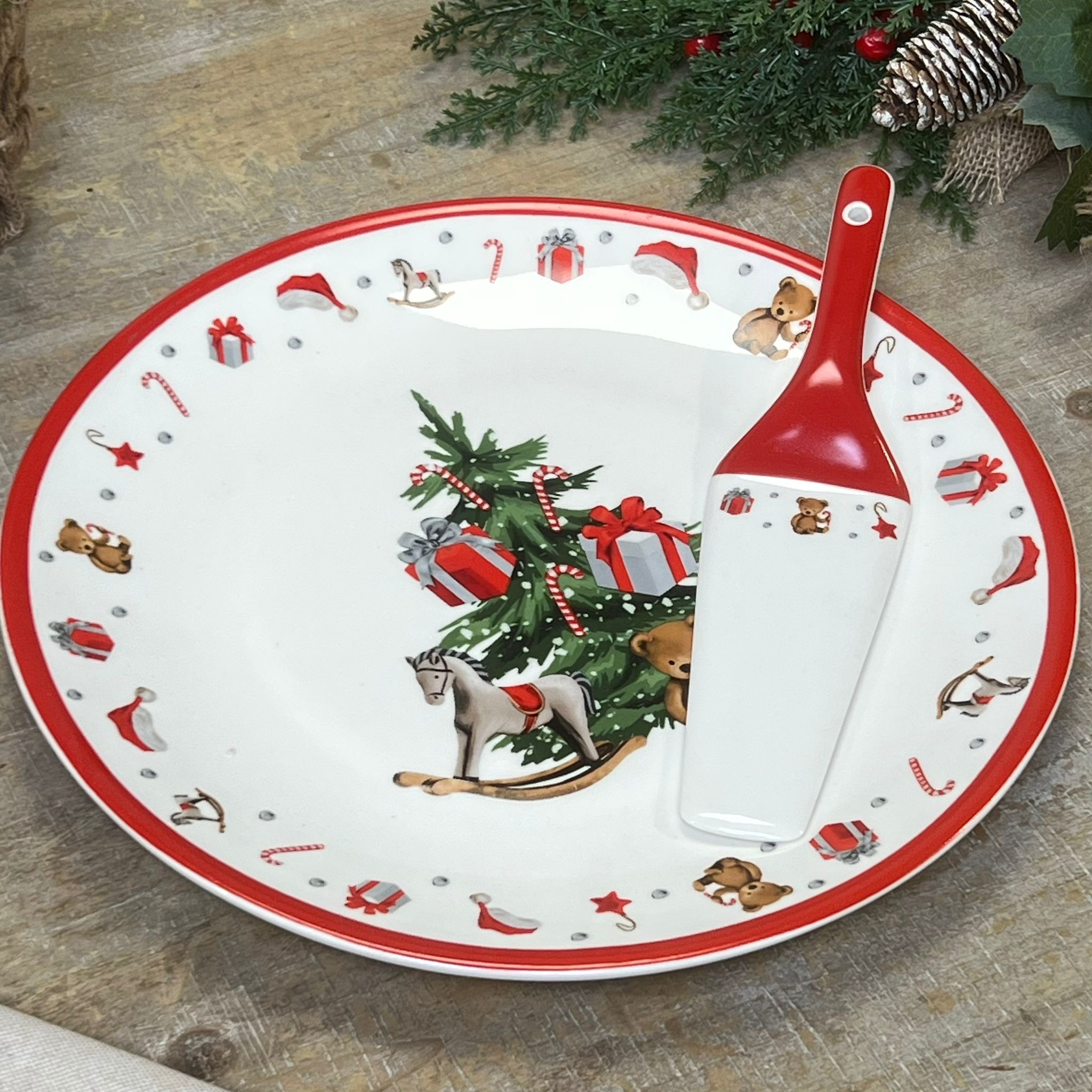 Piatto panettone + paletta 