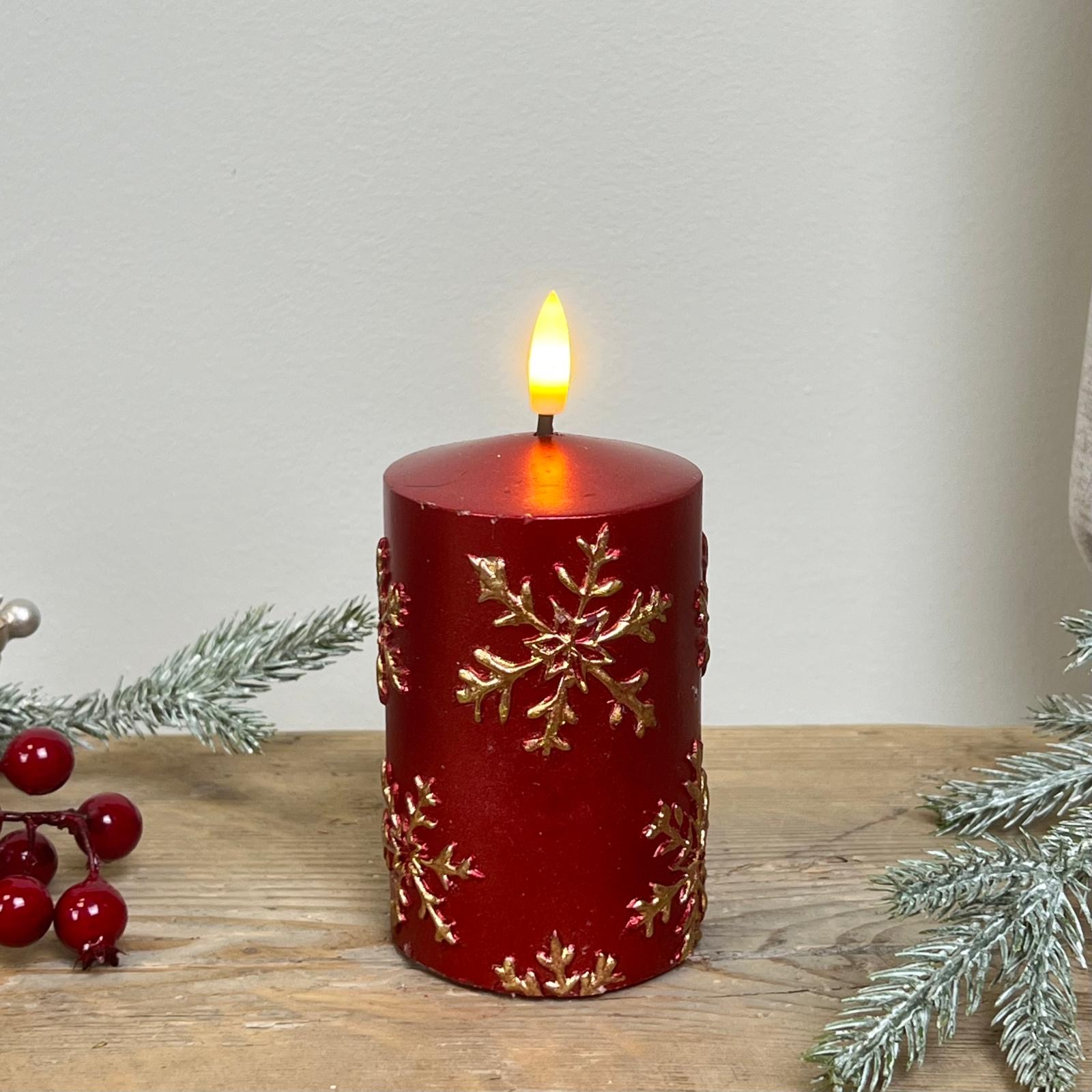 Candela decorativa a led 