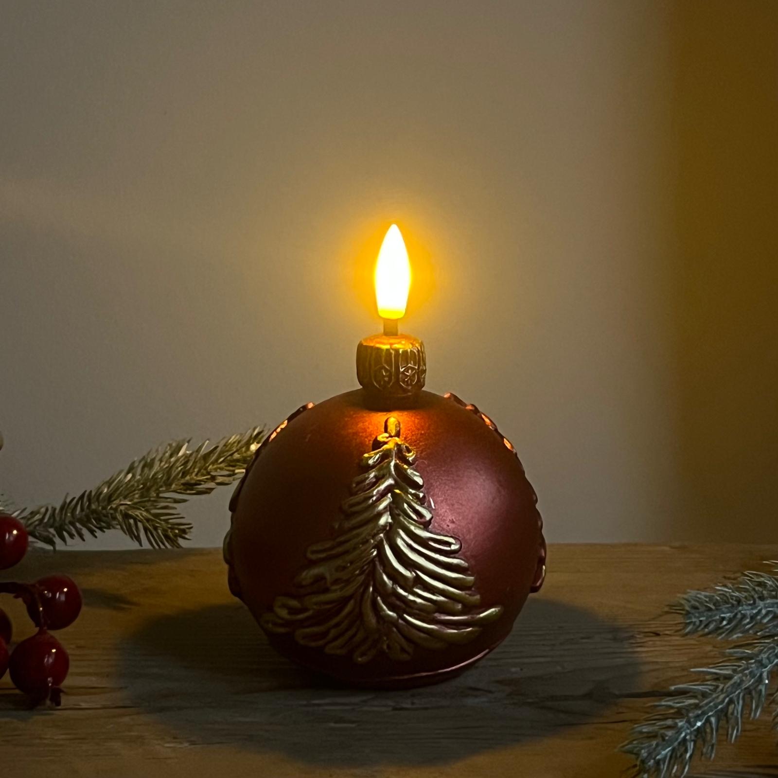 Candela decorativa a led 