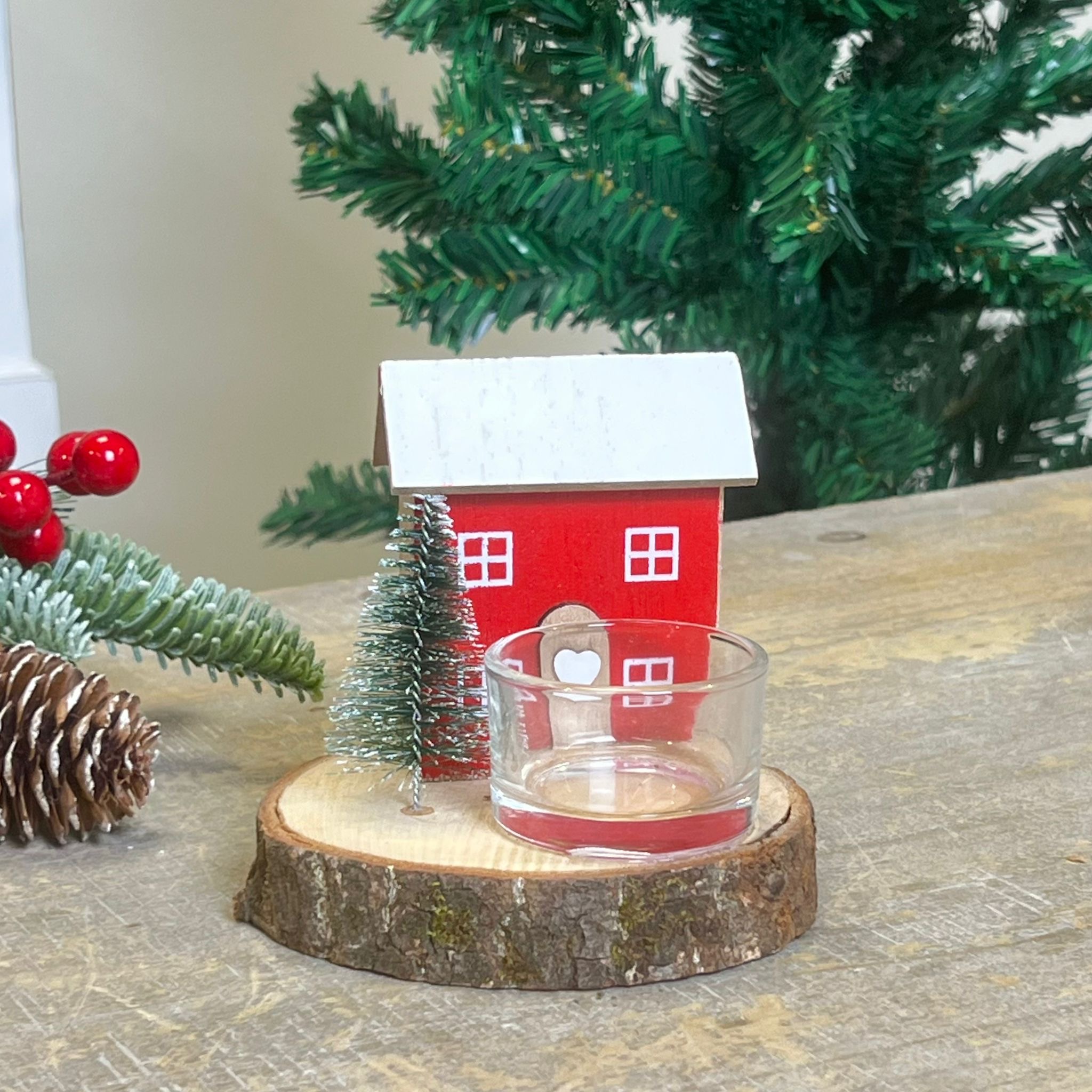 Decorazione con porta t-light 