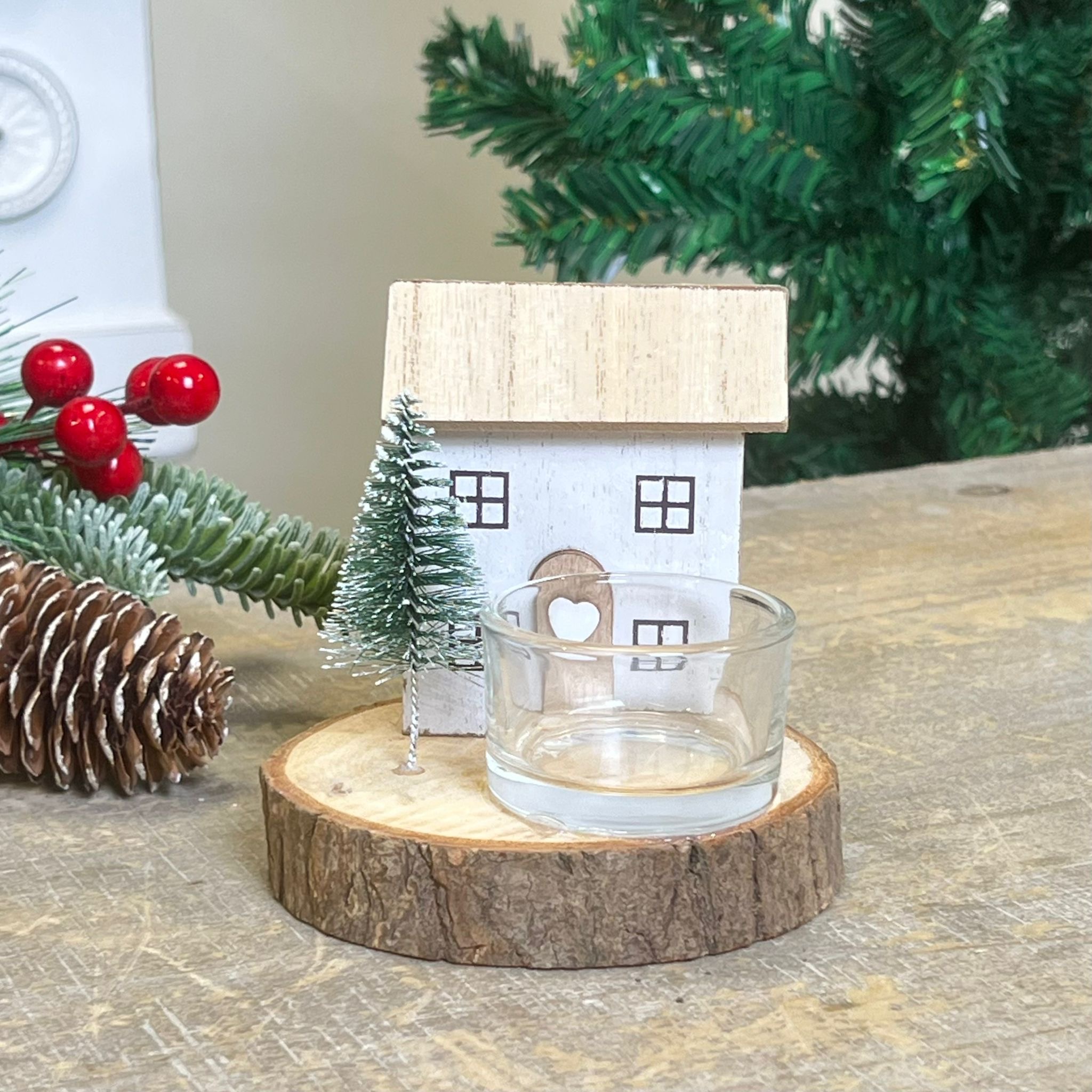 Decorazione con porta t-light 