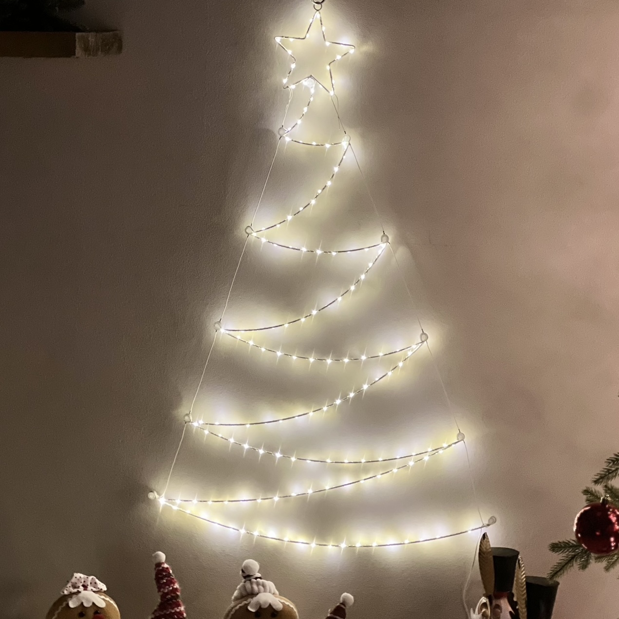 Albero in metallo luminoso 150 led