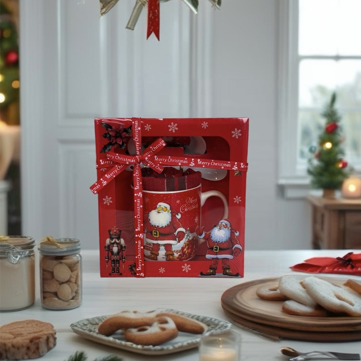 Set regalo tazza+cucchiaino+canovaccio 