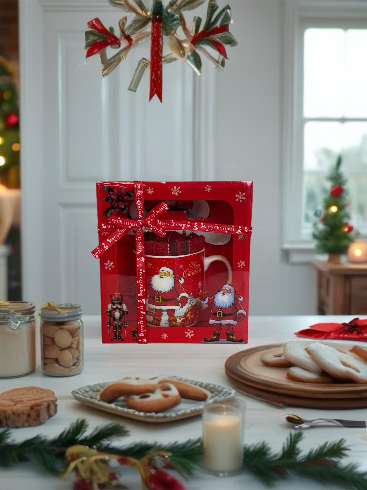Set regalo tazza+cucchiaino+canovaccio 
