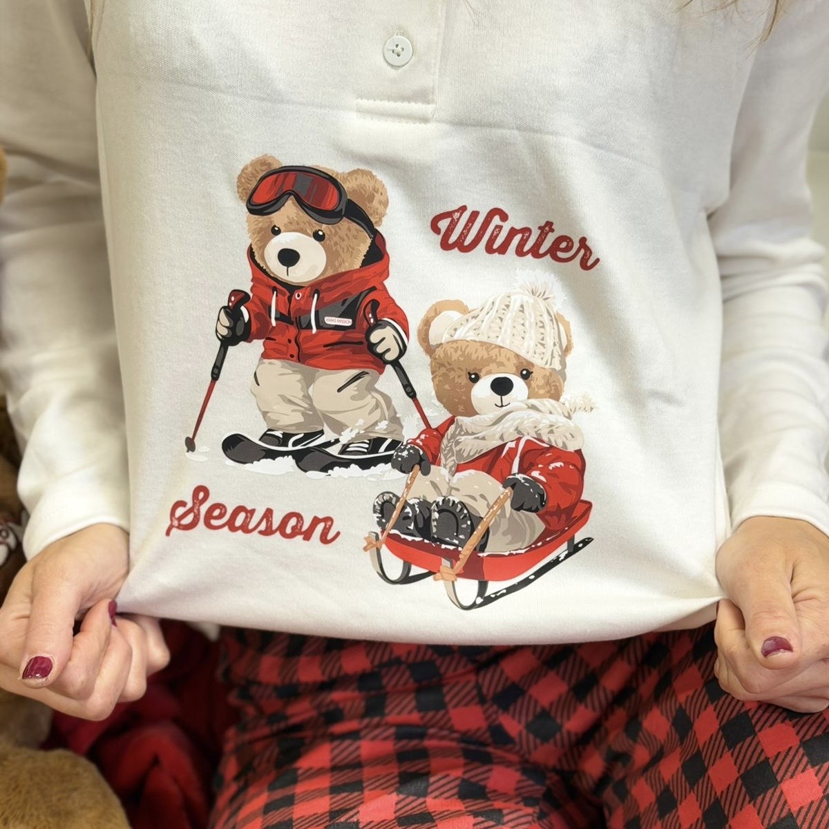 Pigiama in caldo cotone 