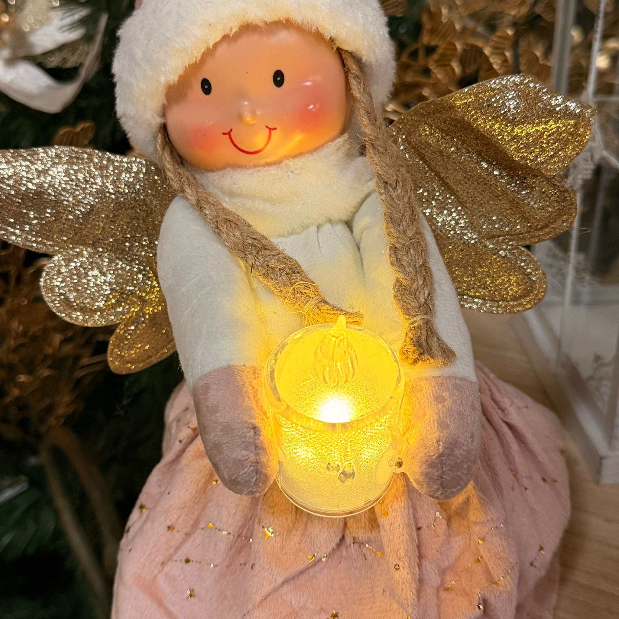 Bambolina con luce a led 