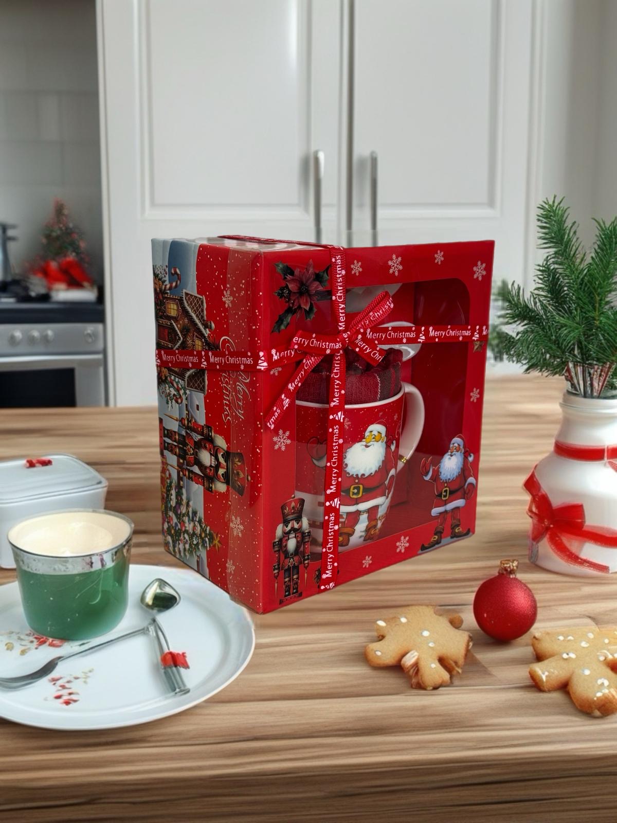 Set regalo tazza+cucchiaino+canovaccio 