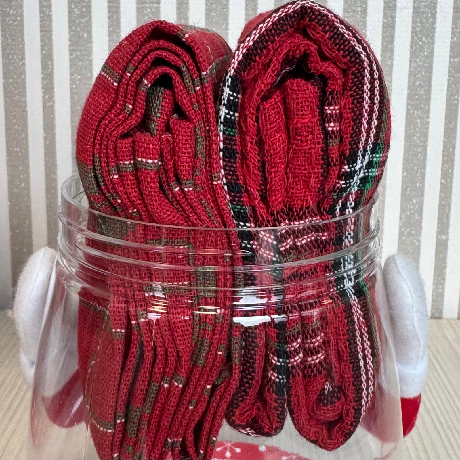 Set regalo barattolo+ 2 canovacci 