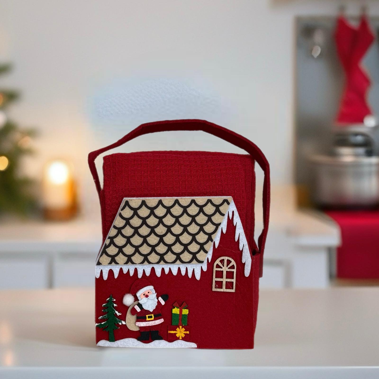 Set regalo borsa + 3 canovacci 