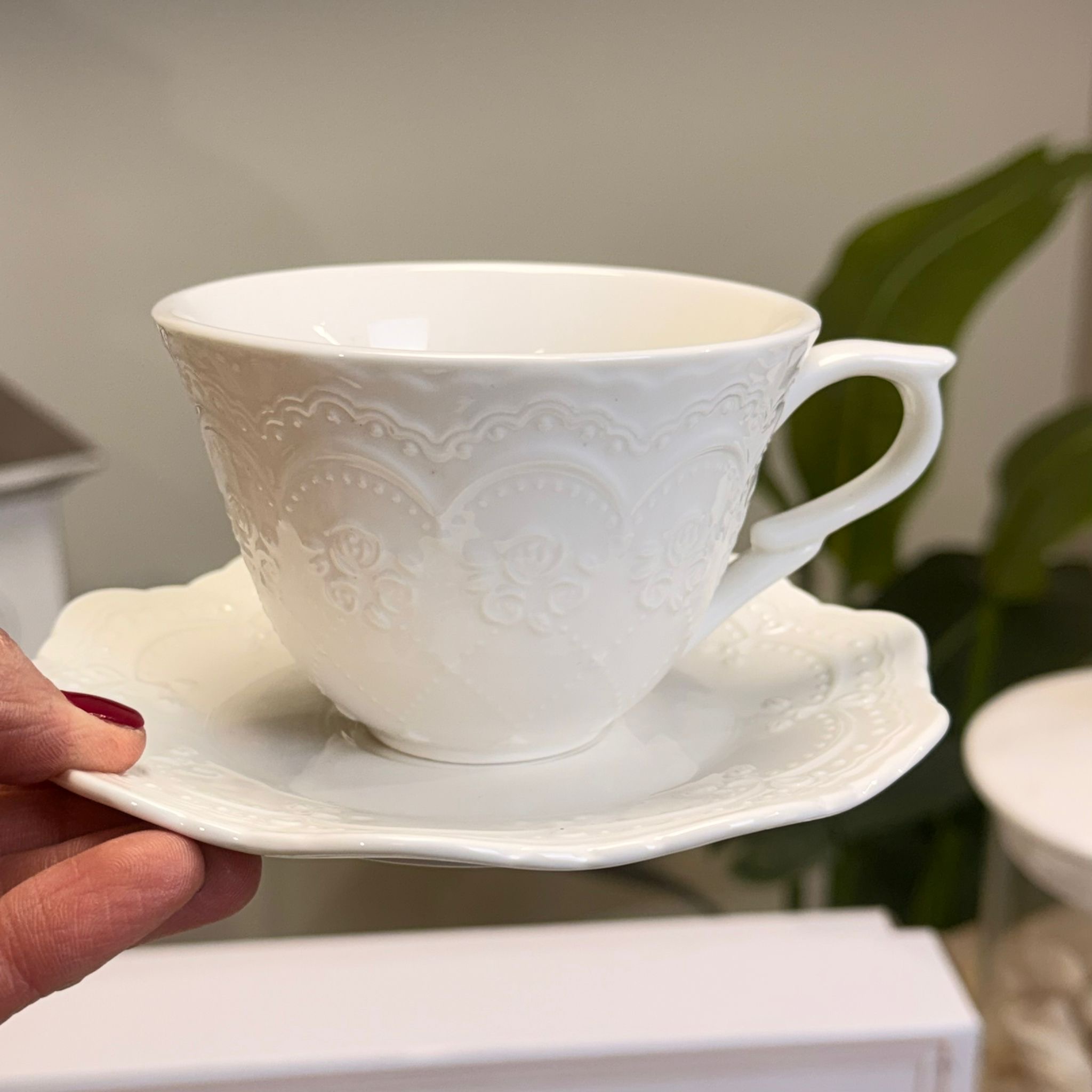 Set vassoio + 2 tazze the 