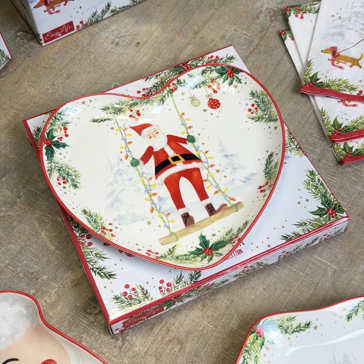 Piatto dessert cuore 