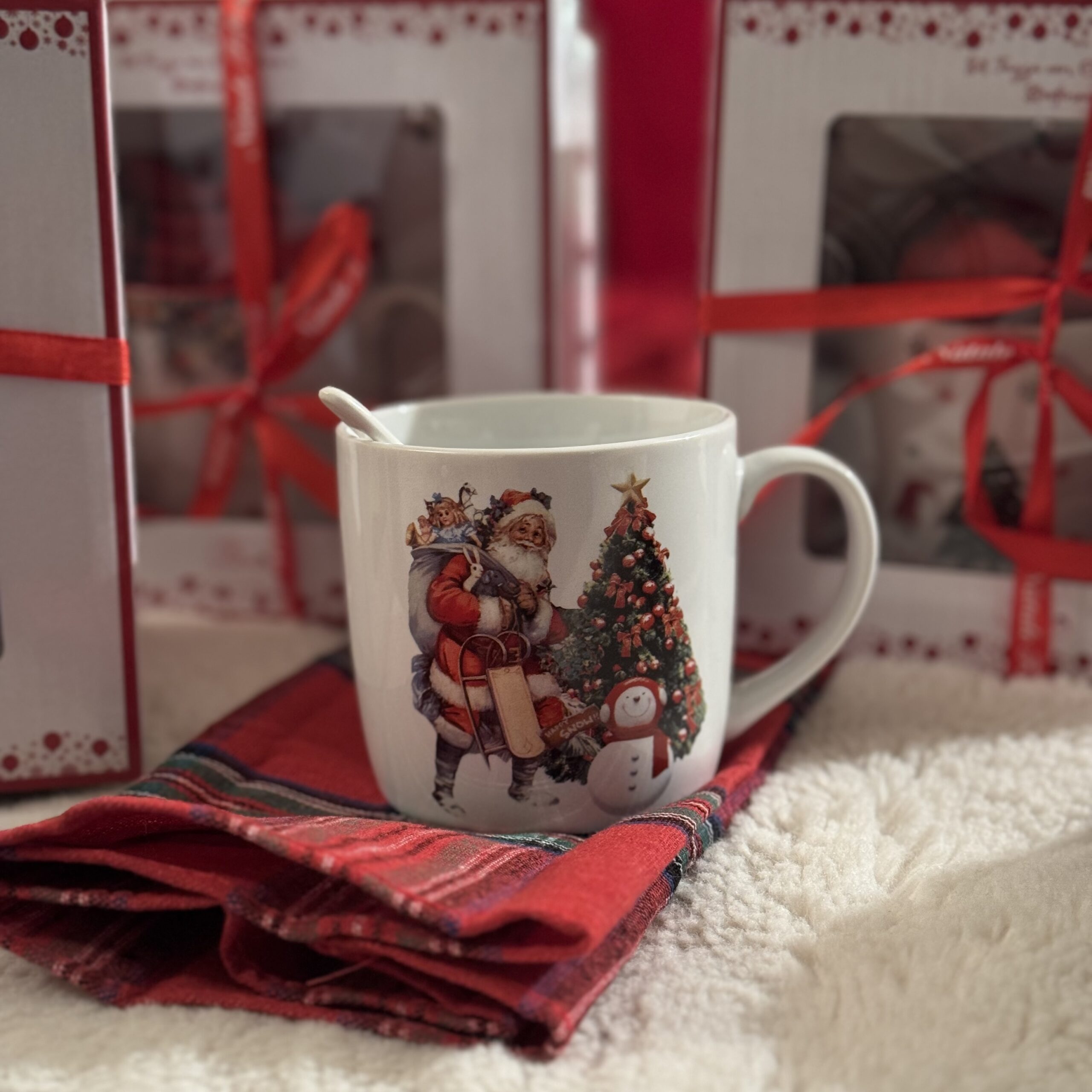 Set regalo tazza+cucchiaino+canovaccio 