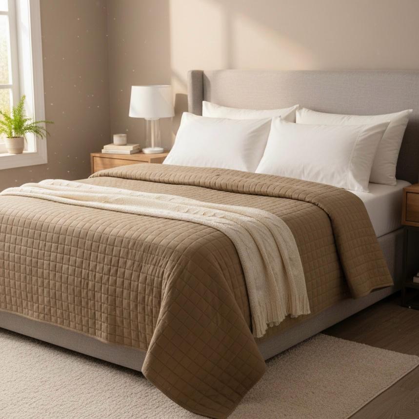 Copriletto matrimoniale 